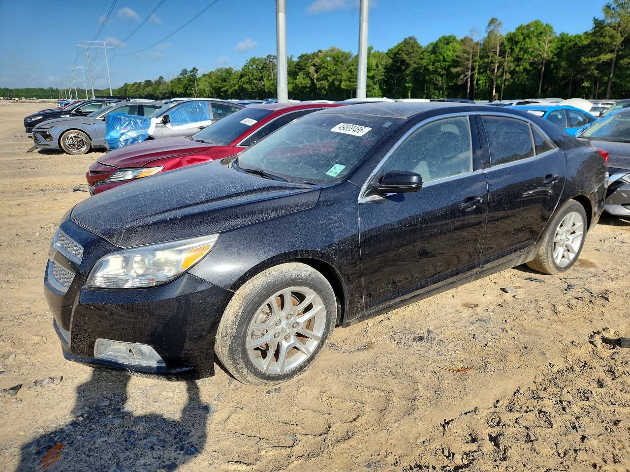 2013 Chevrolet Malibu 2lt Blue vin: 1G11F5RR6DF110449