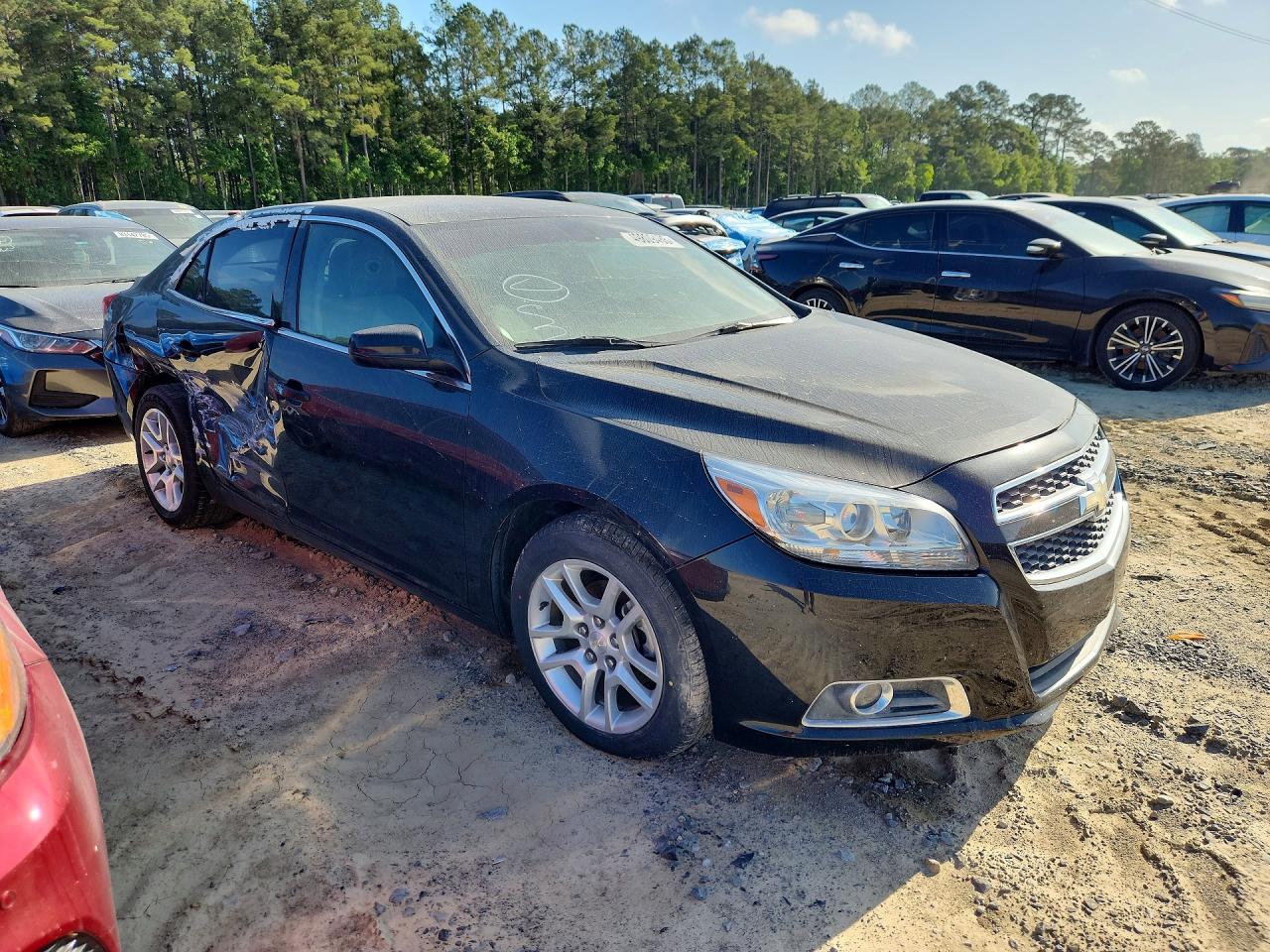 2013 Chevrolet Malibu 2lt Blue vin: 1G11F5RR6DF110449
