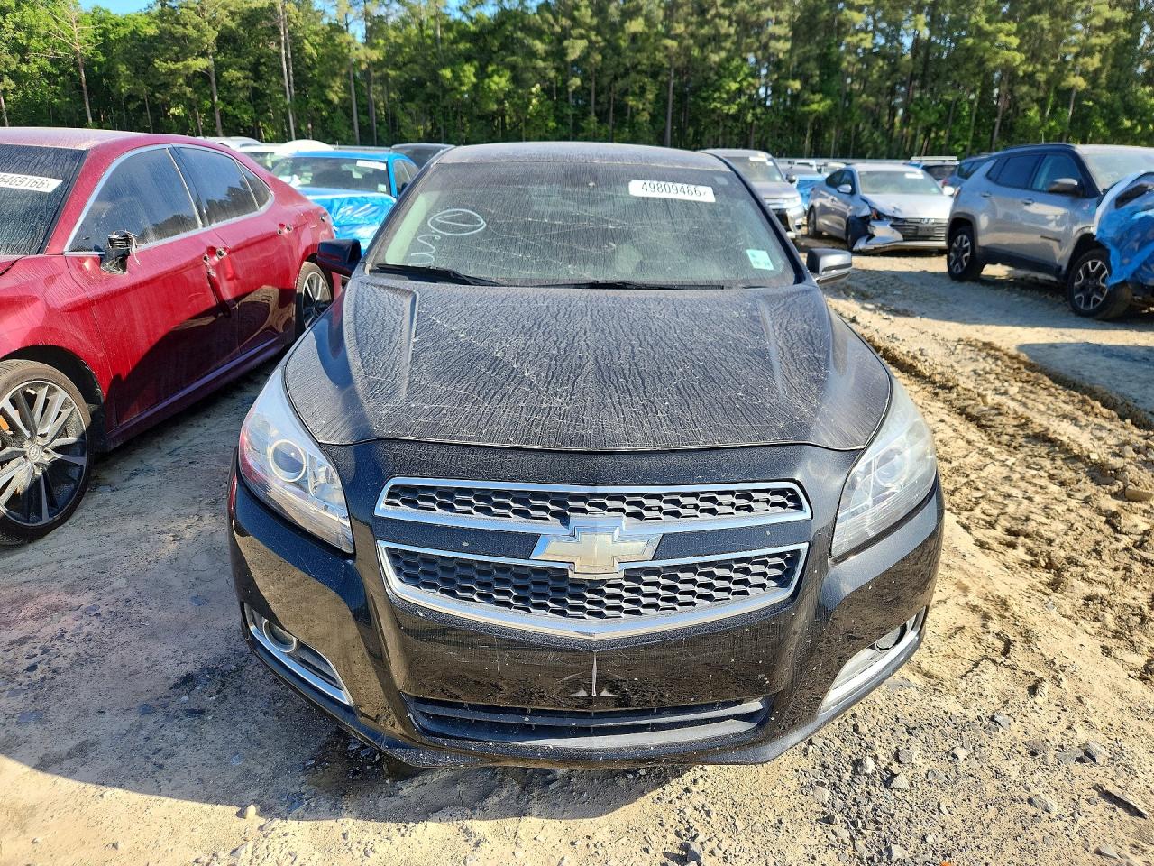 2013 Chevrolet Malibu 2lt Blue vin: 1G11F5RR6DF110449