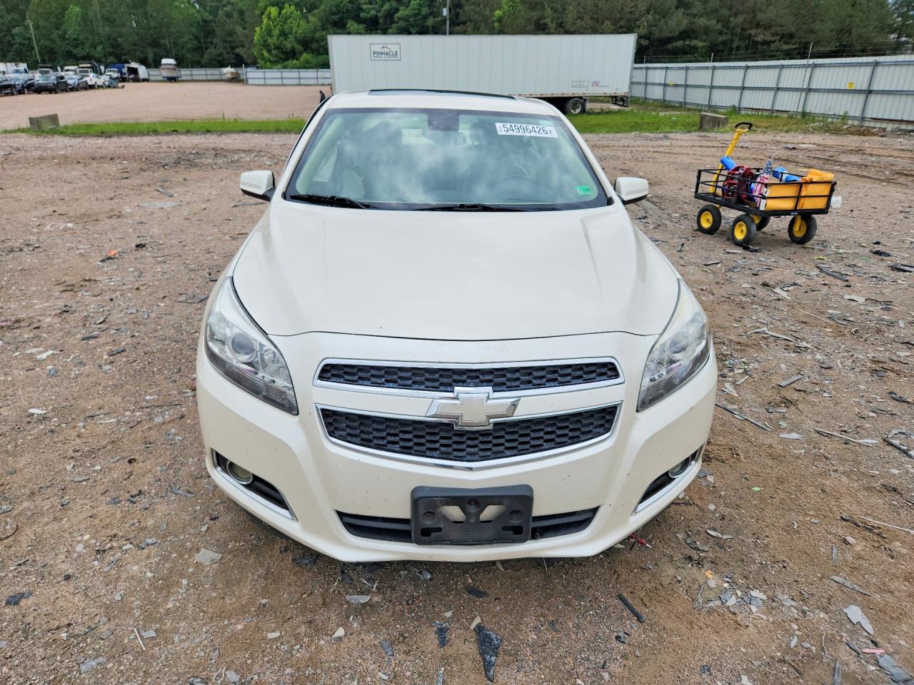 2013 Chevrolet Malibu Cream vin: 1G11F5RR6DF119250