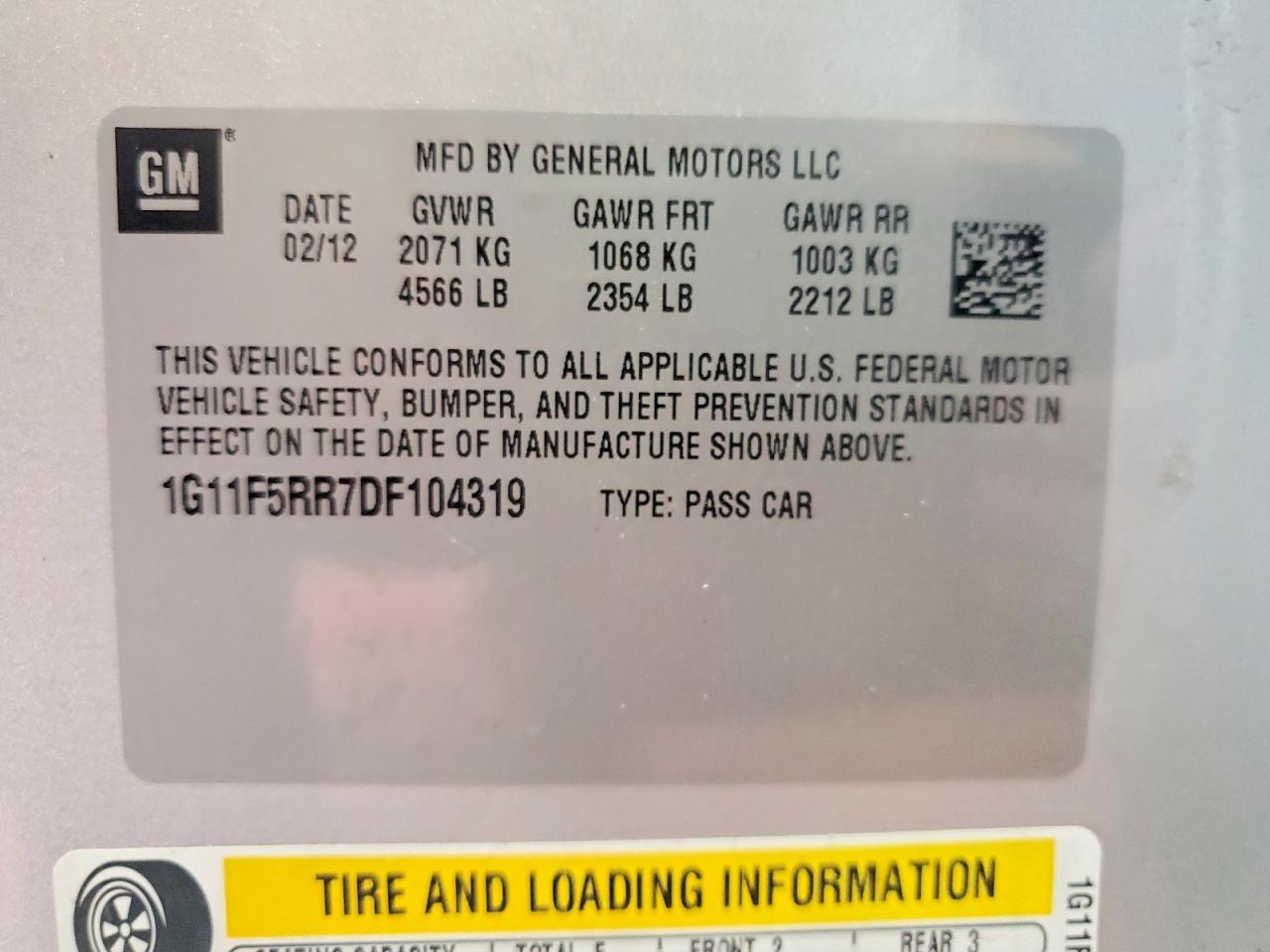 2013 Chevrolet Malibu 2lt Серебряный vin: 1G11F5RR7DF104319