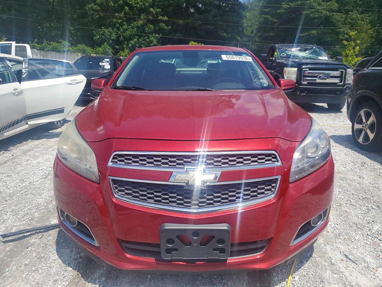2013 Chevrolet Malibu 2lt Red vin: 1G11F5RR8DF114017