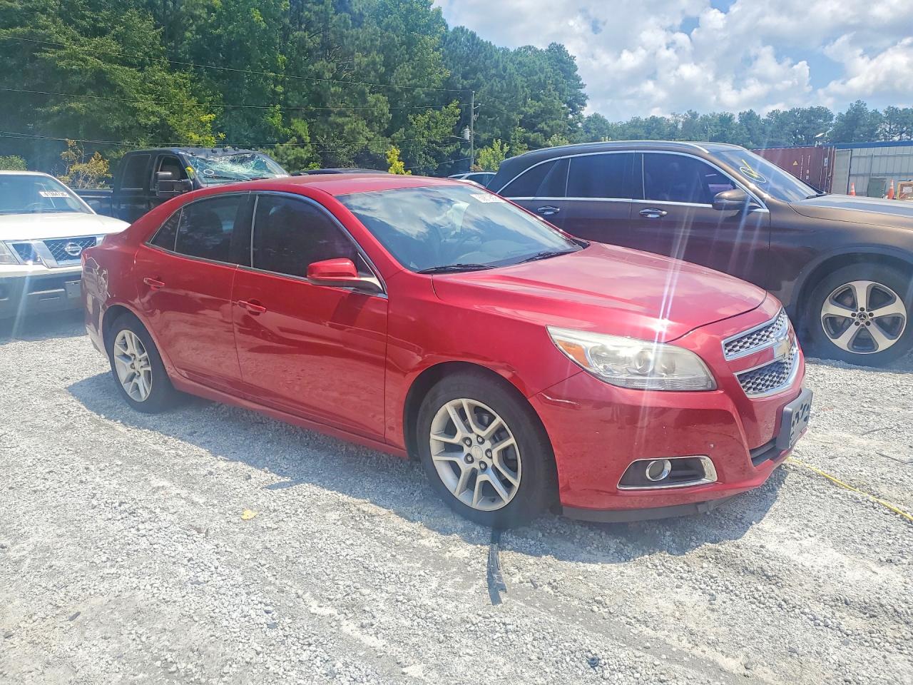 2013 Chevrolet Malibu 2lt Red vin: 1G11F5RR8DF114017