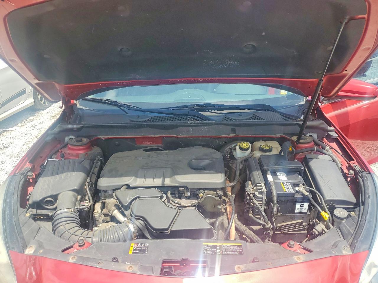 2013 Chevrolet Malibu 2lt Red vin: 1G11F5RR8DF114017