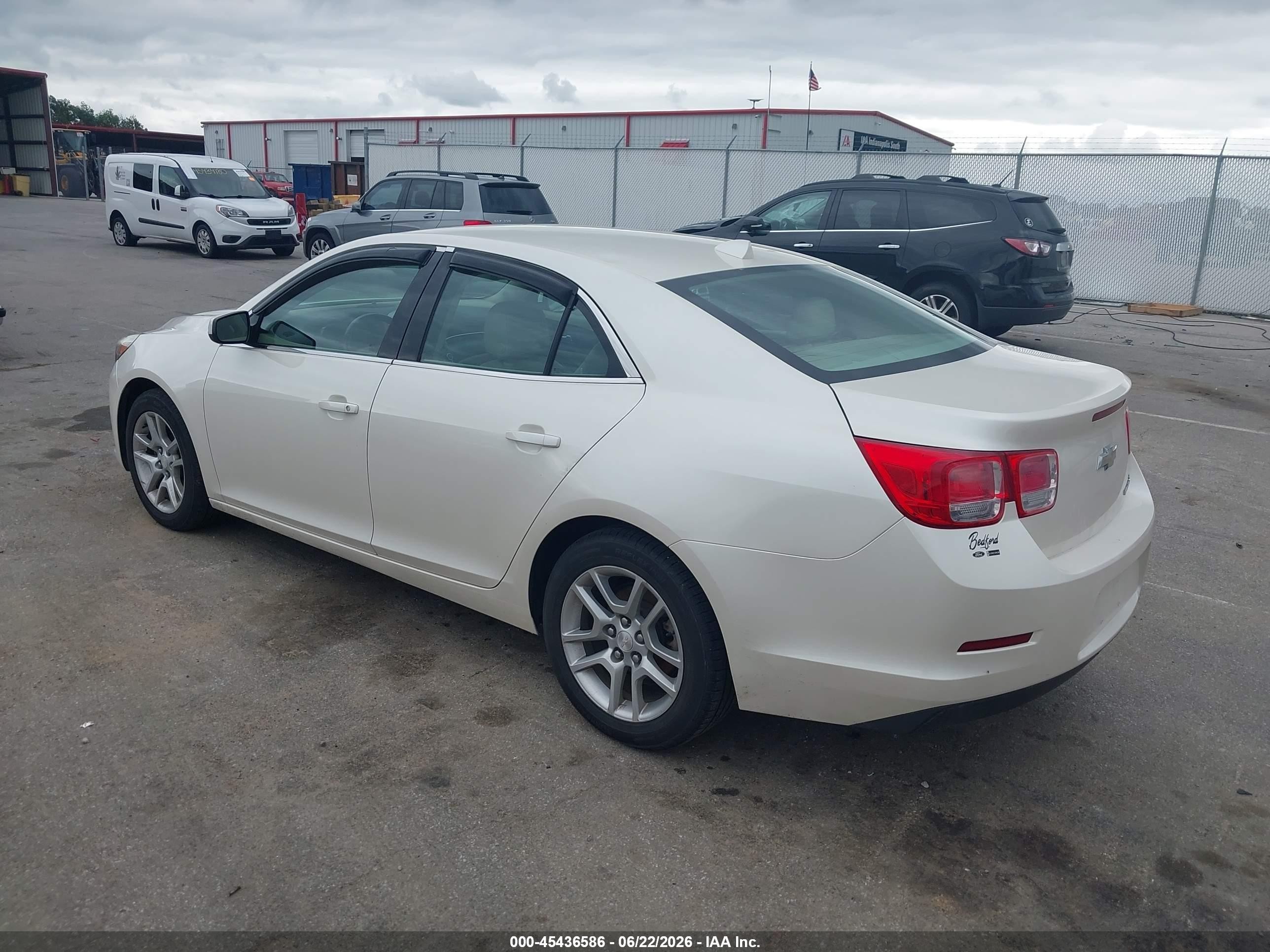 2013 Chevrolet Malibu Eco Premium Audio White vin: 1G11F5RR9DF105911