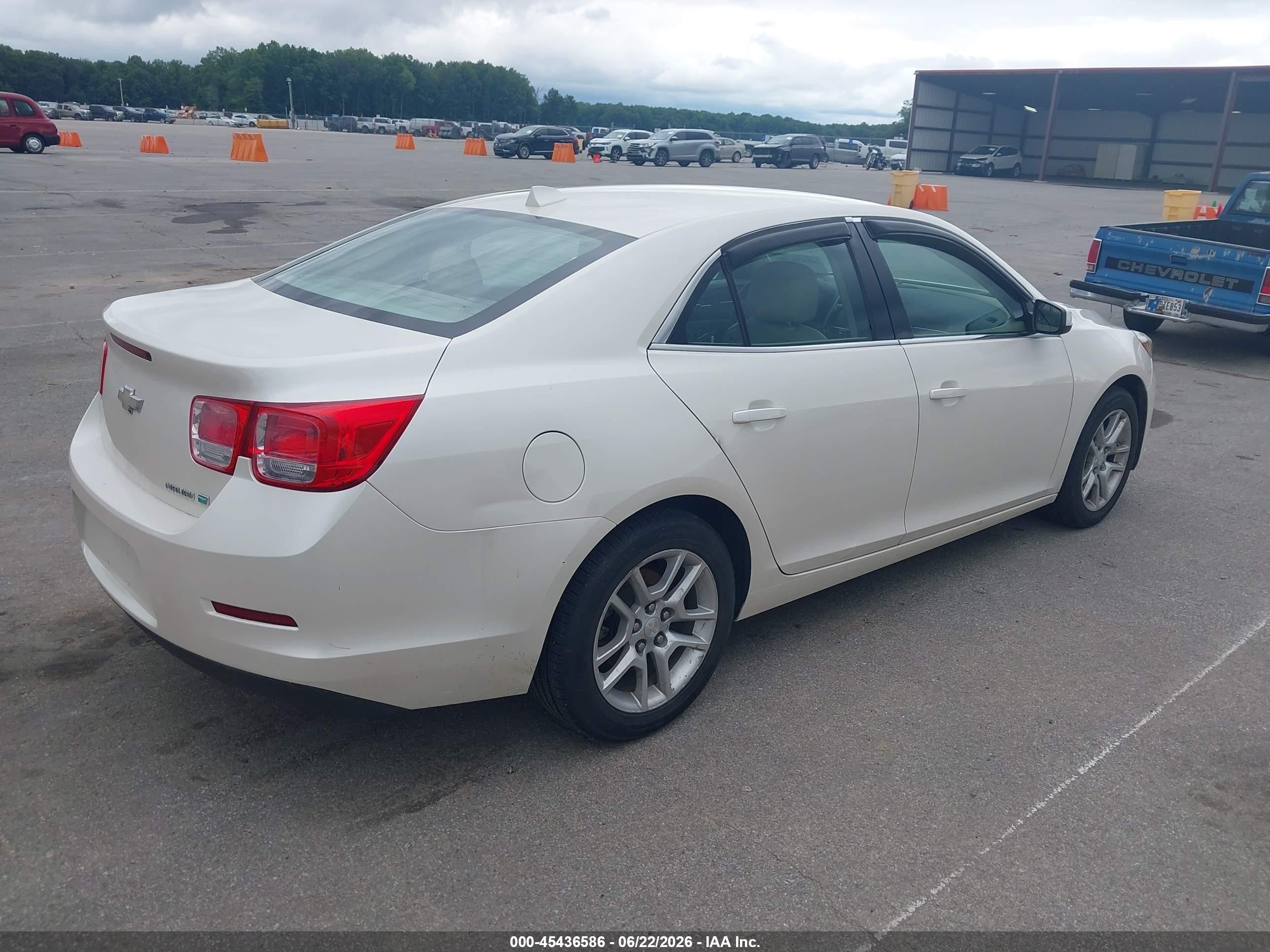 2013 Chevrolet Malibu Eco Premium Audio White vin: 1G11F5RR9DF105911