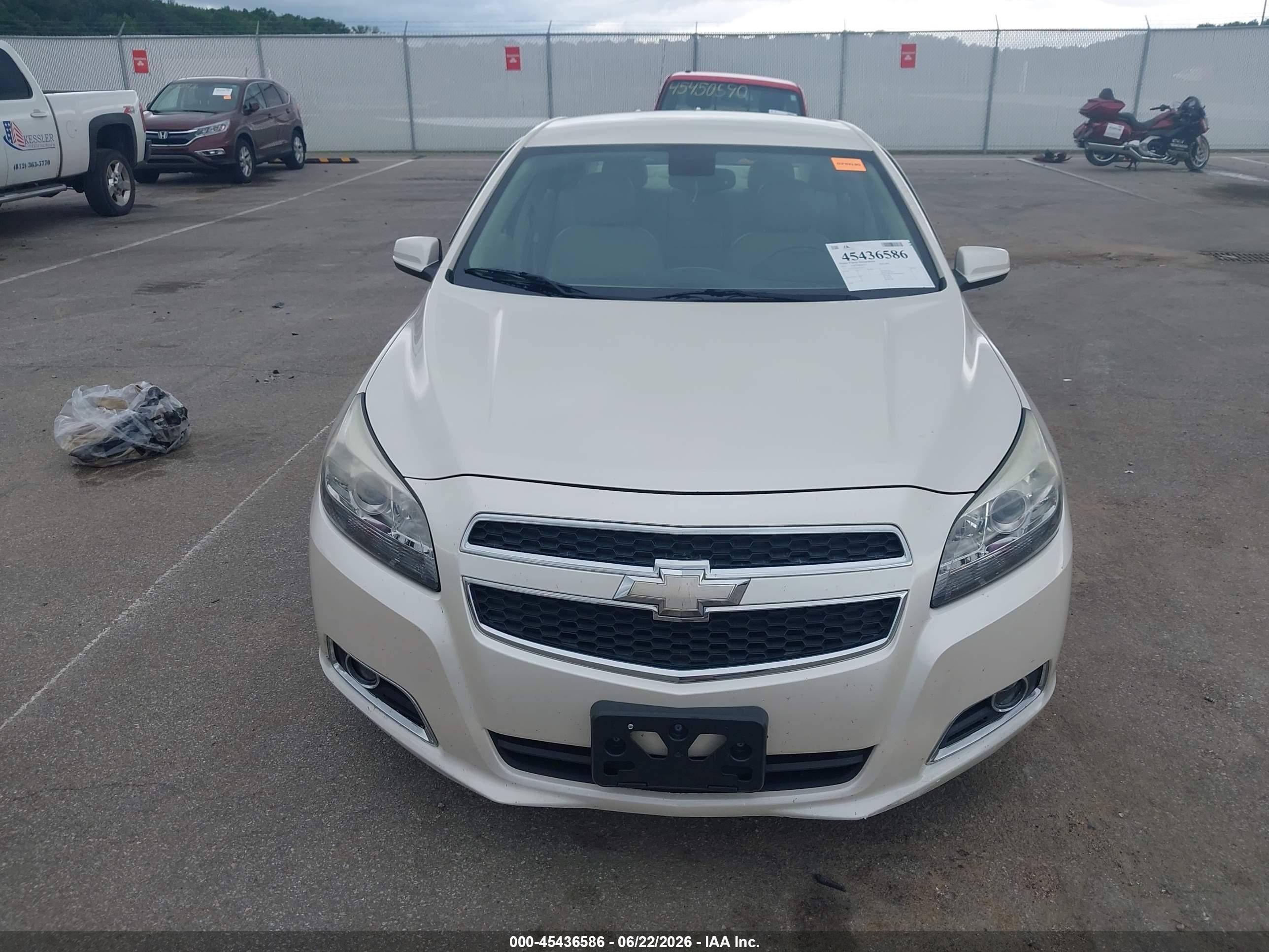 2013 Chevrolet Malibu Eco Premium Audio White vin: 1G11F5RR9DF105911