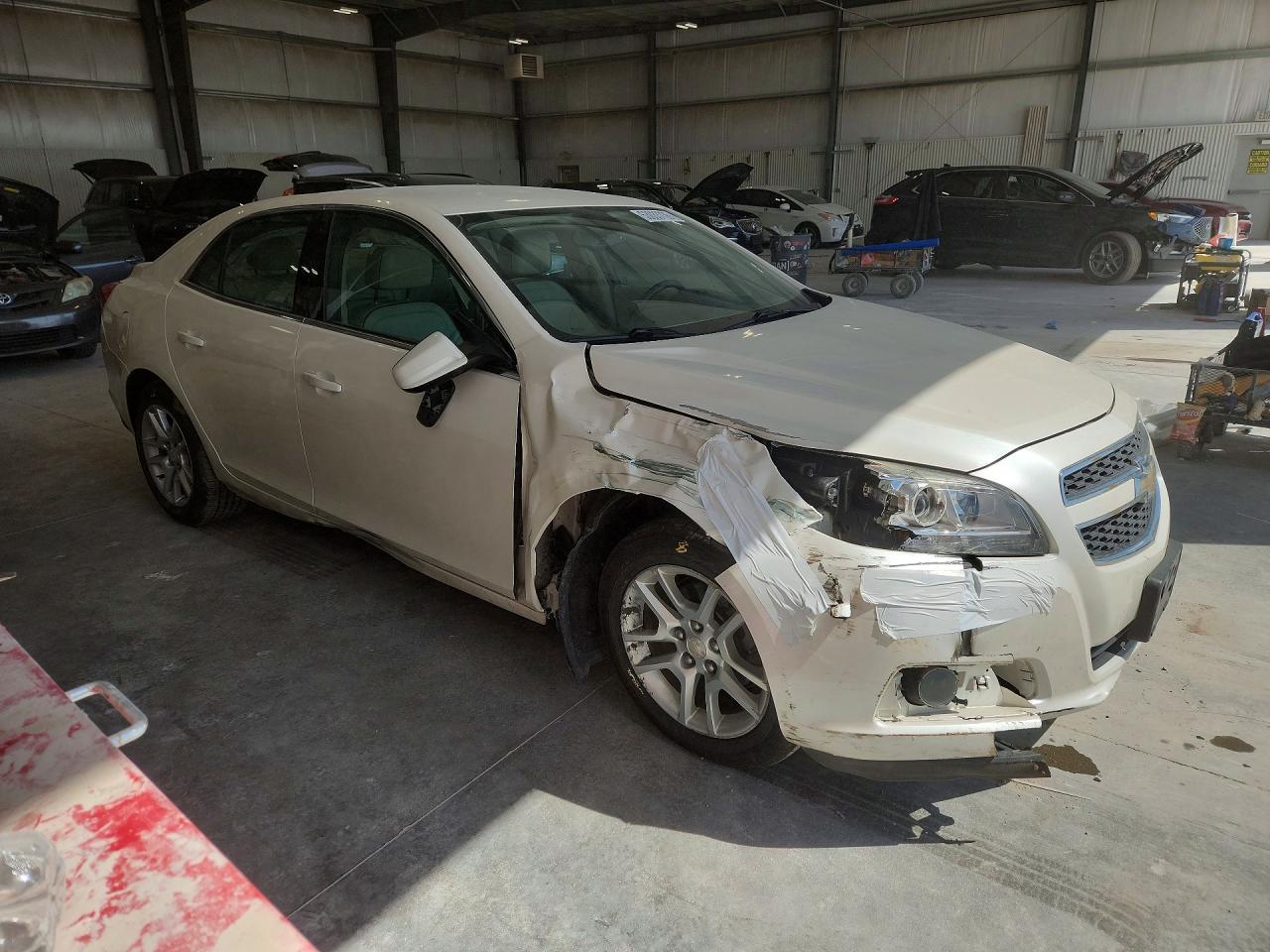 2013 Chevrolet Malibu 2lt White vin: 1G11F5RR9DF114124