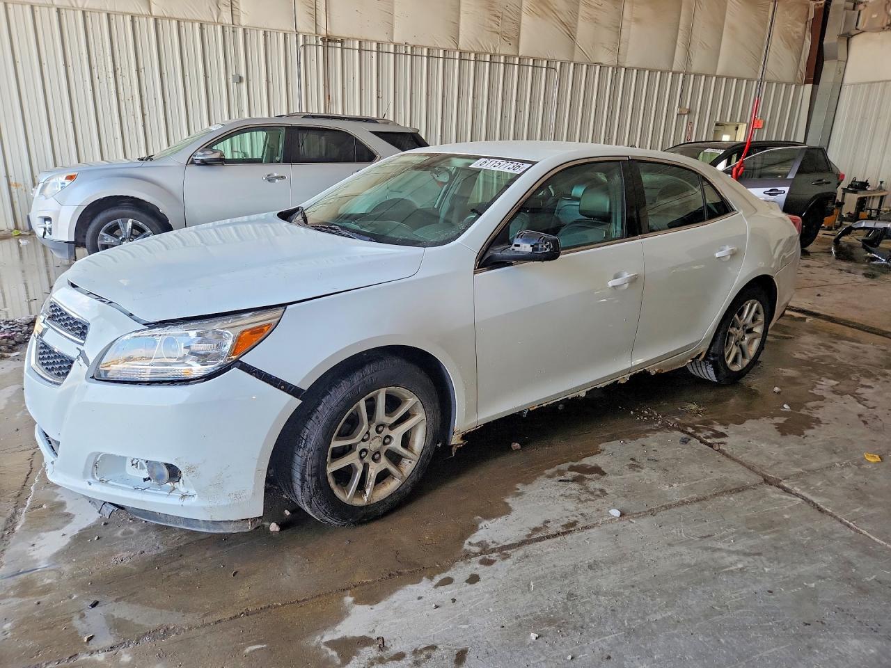 2013 Chevrolet Malibu 2lt White vin: 1G11F5RRXDF104508