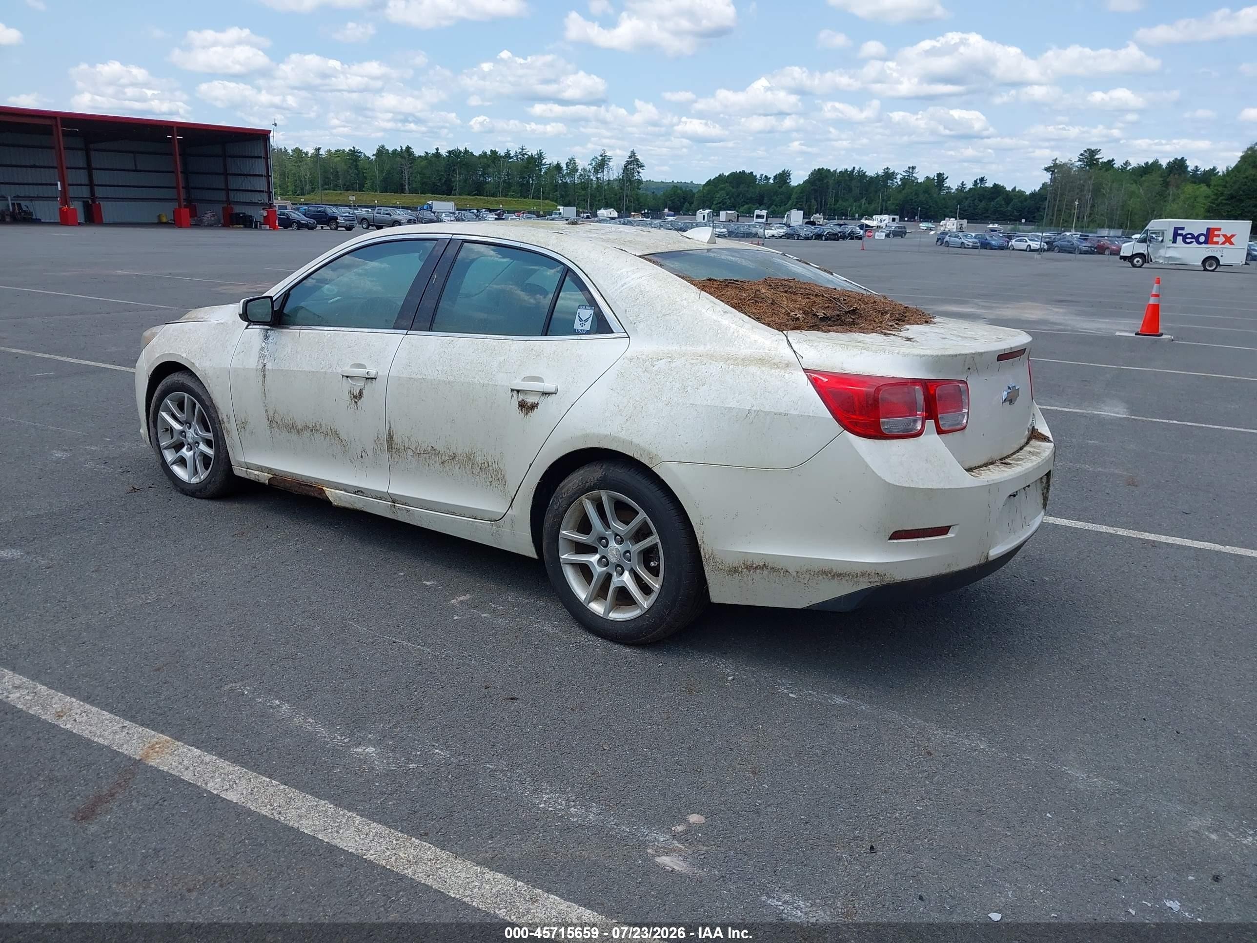 2013 Chevrolet Malibu Eco Premium Audio White vin: 1G11F5RRXDF105223