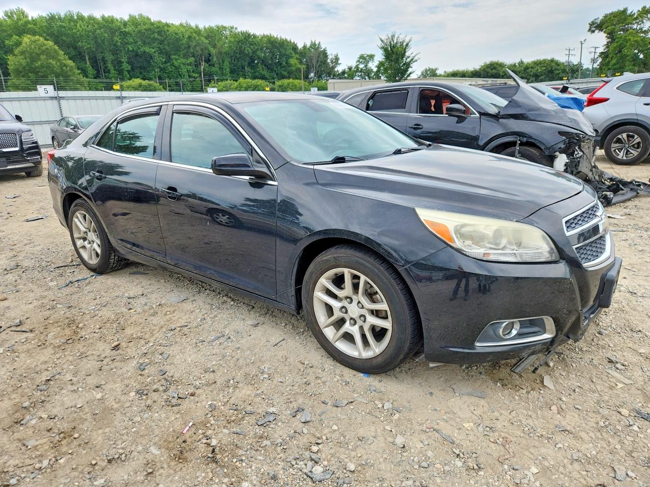 2013 Chevrolet Malibu 2lt Black vin: 1G11F5RRXDF109918