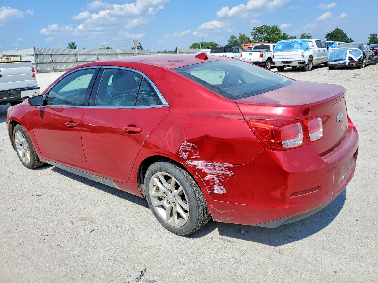 2013 Chevrolet Malibu Red vin: 1G11F5RRXDF110485