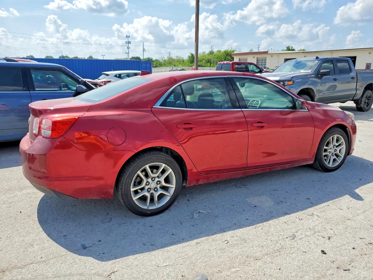 2013 Chevrolet Malibu Red vin: 1G11F5RRXDF110485