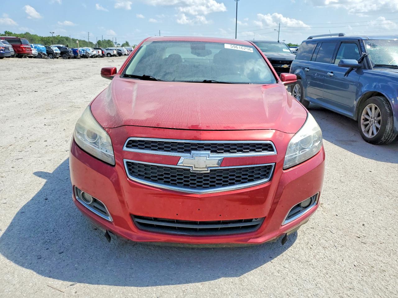 2013 Chevrolet Malibu Red vin: 1G11F5RRXDF110485