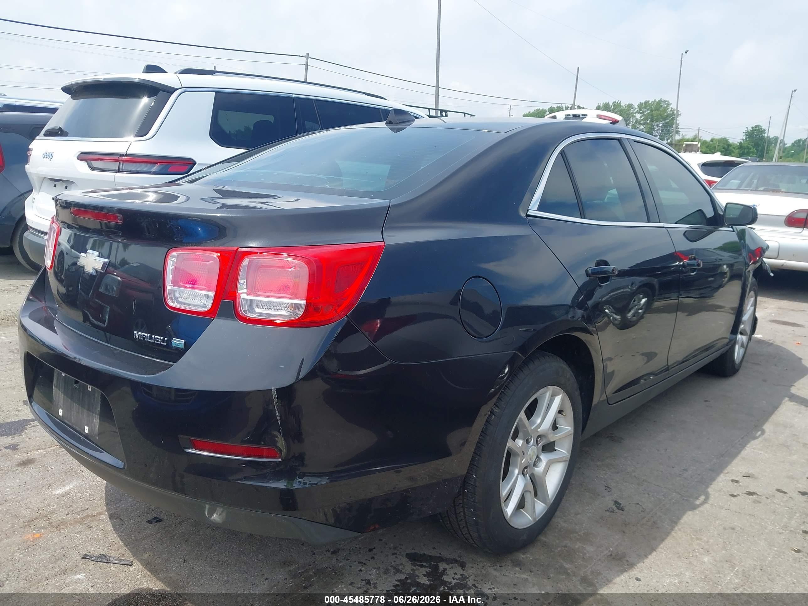 2013 Chevrolet Malibu Eco Premium Audio Black vin: 1G11F5RRXDF120255