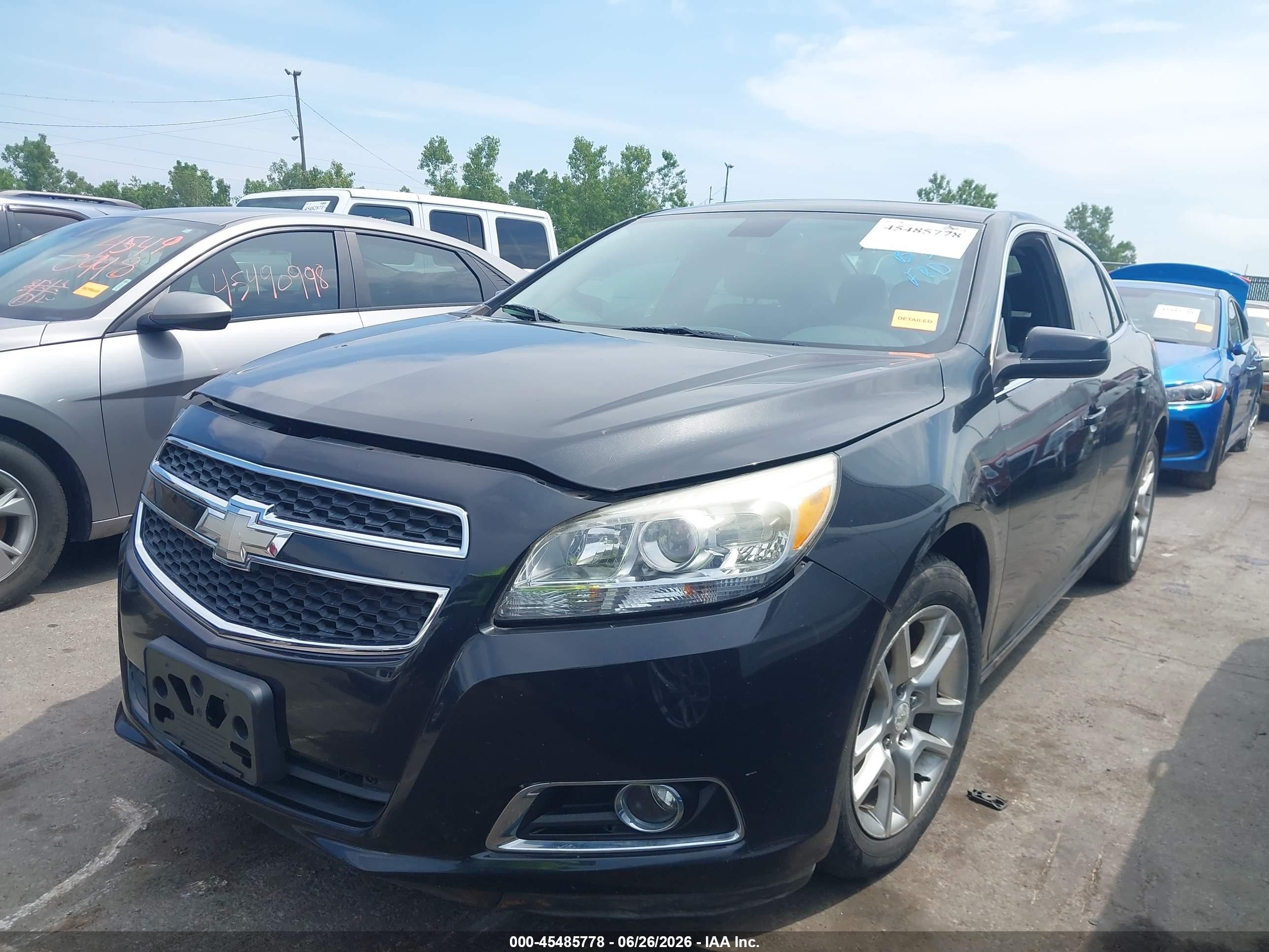 2013 Chevrolet Malibu Eco Premium Audio Black vin: 1G11F5RRXDF120255
