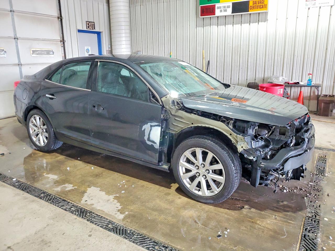 2015 Chevrolet Malibu Ltz Угольный vin: 1G11F5SL0FF125733