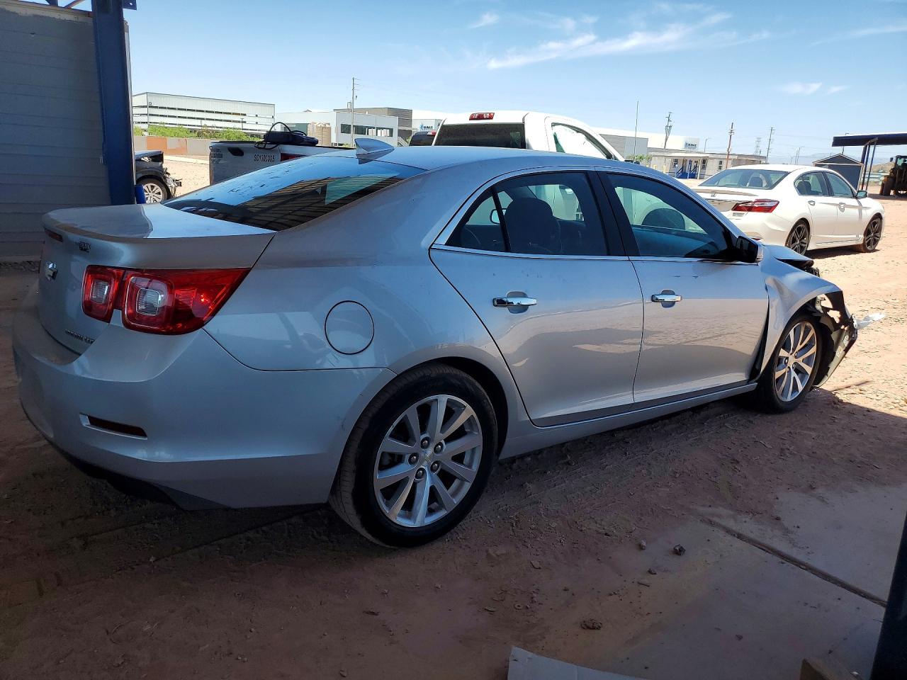 2015 Chevrolet Malibu Ltz Silver vin: 1G11F5SL0FF167285