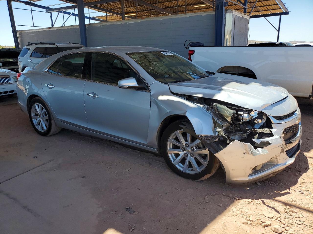 2015 Chevrolet Malibu Ltz Silver vin: 1G11F5SL0FF167285