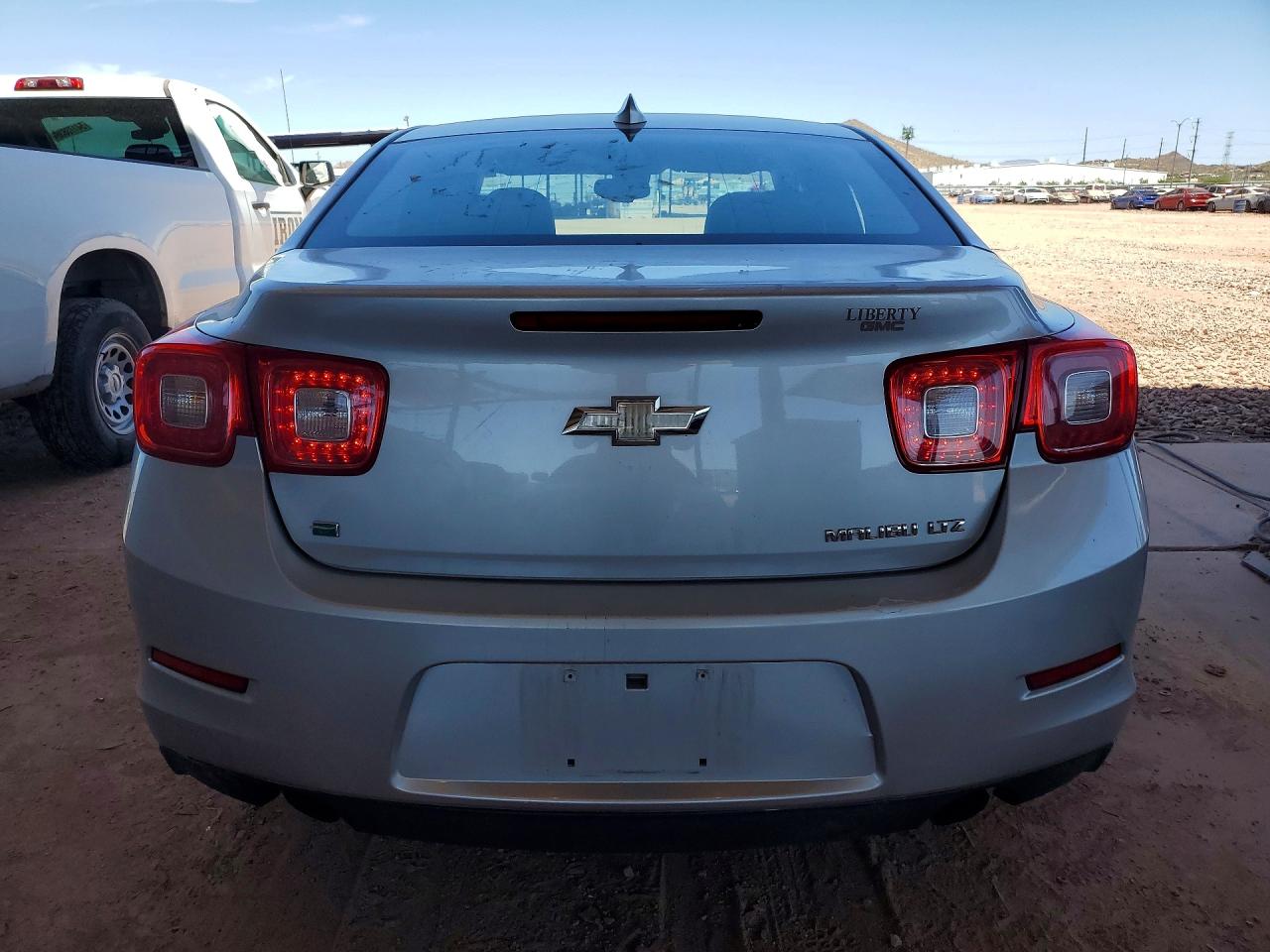 2015 Chevrolet Malibu Ltz Silver vin: 1G11F5SL0FF167285