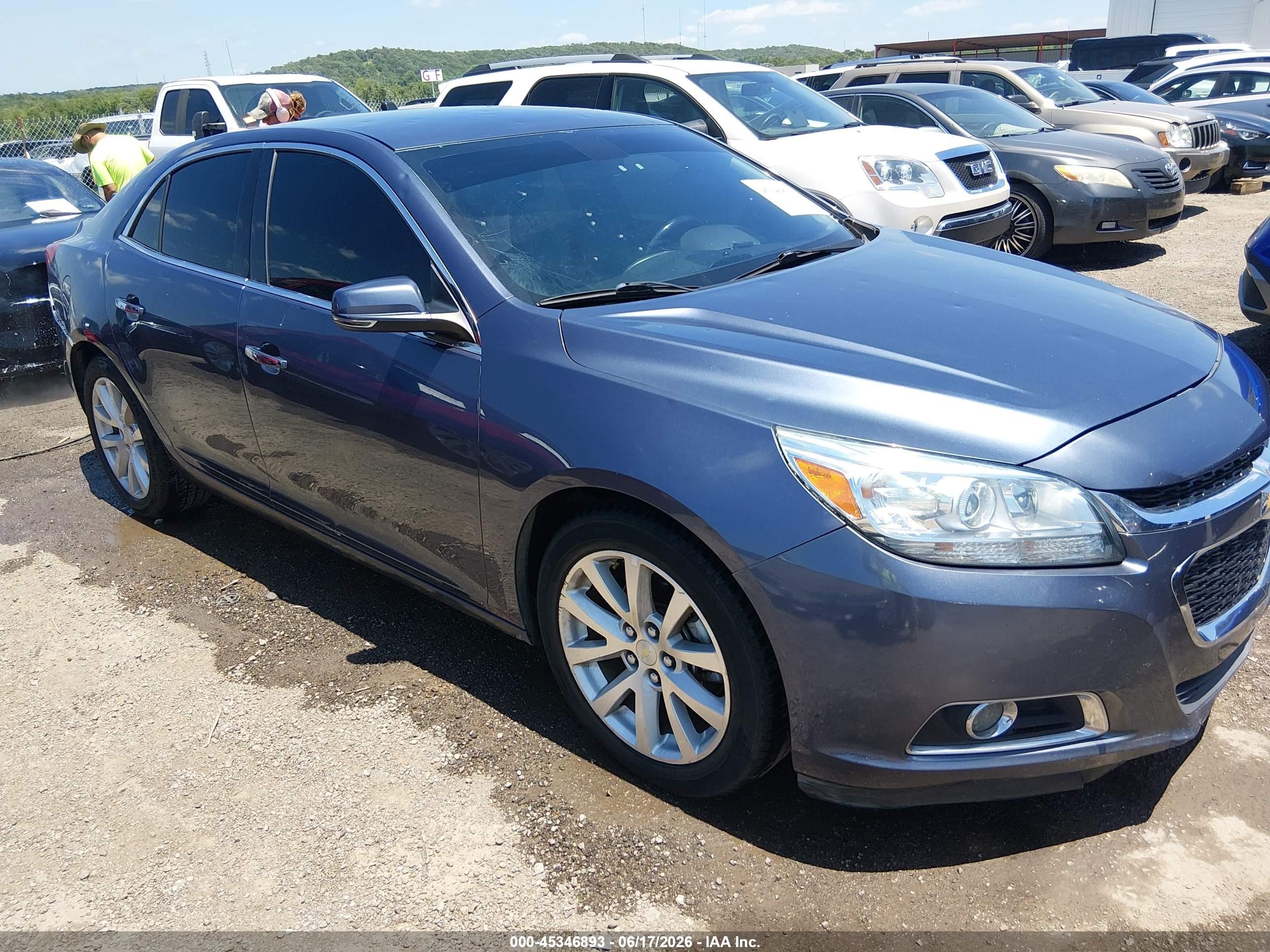 2015 Chevrolet Malibu 1lz Blue vin: 1G11F5SL0FF251185