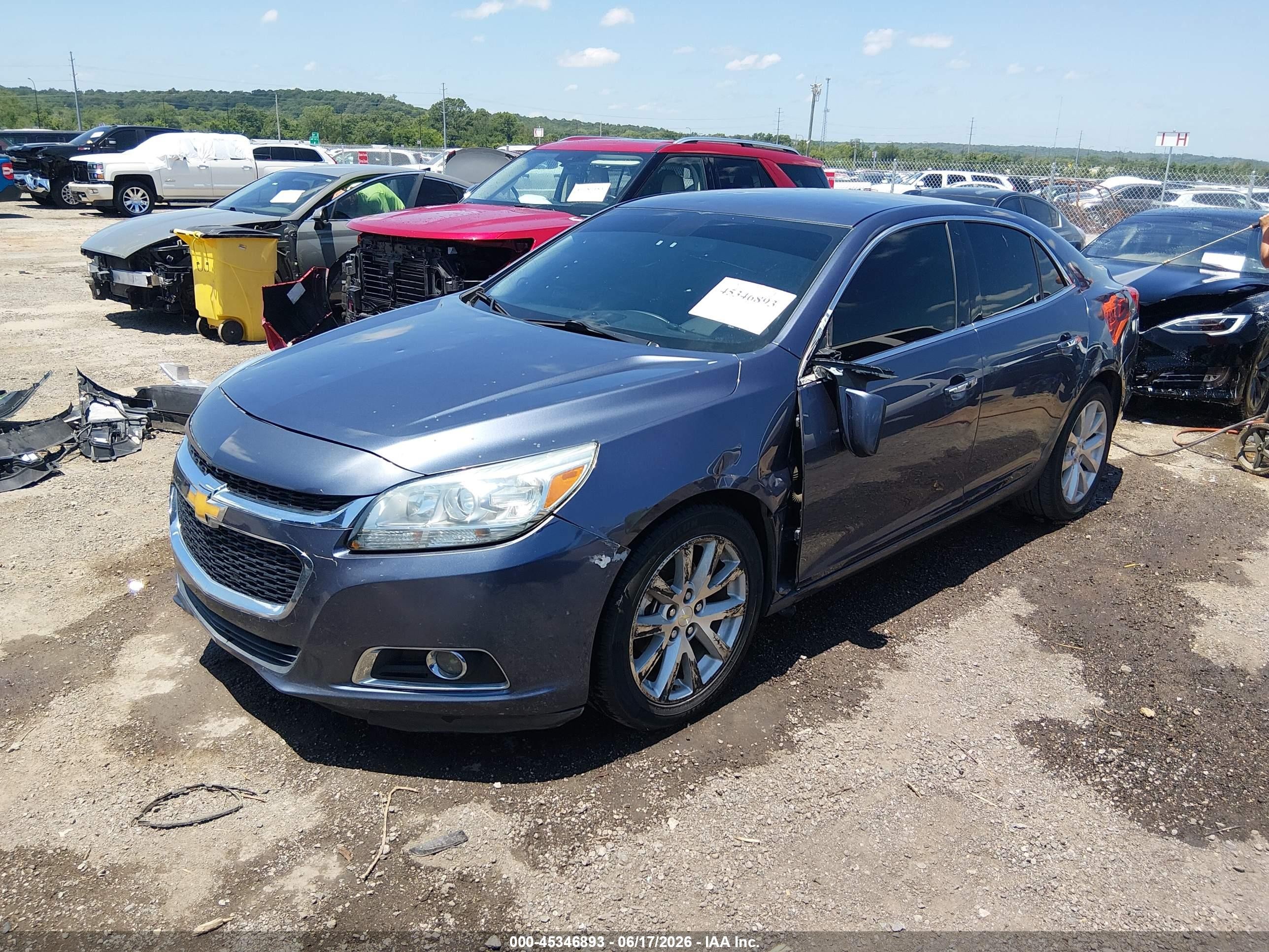 2015 Chevrolet Malibu 1lz Blue vin: 1G11F5SL0FF251185