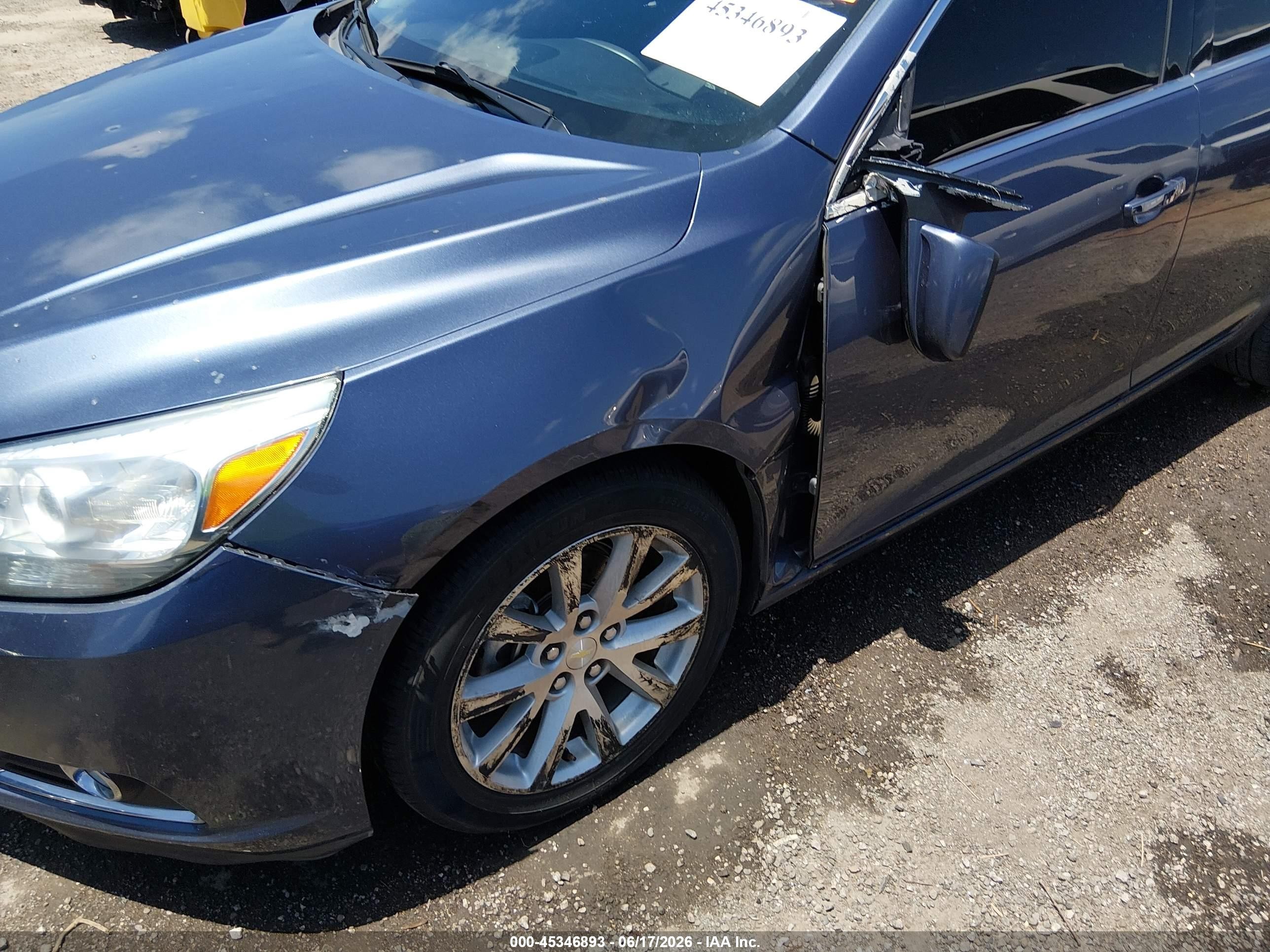 2015 Chevrolet Malibu 1lz Blue vin: 1G11F5SL0FF251185