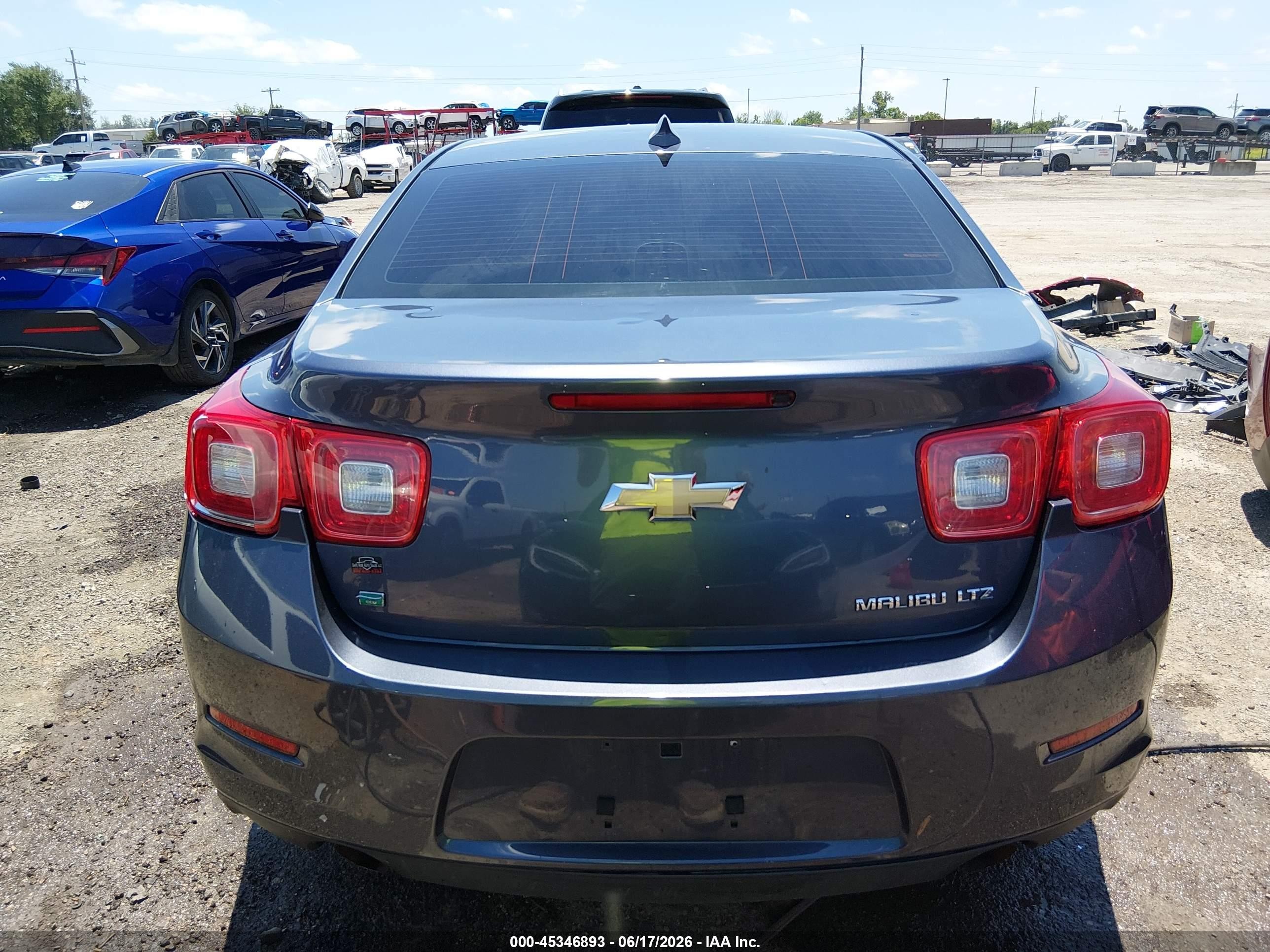 2015 Chevrolet Malibu 1lz Blue vin: 1G11F5SL0FF251185
