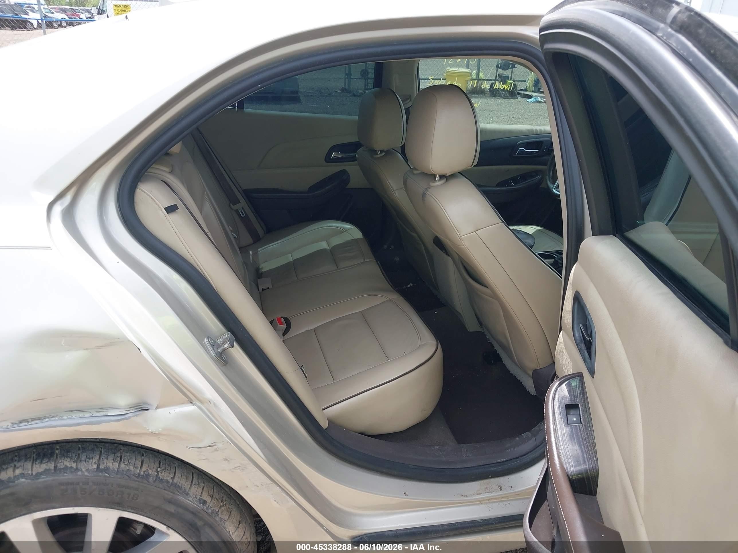 2015 Chevrolet Malibu 1lz Brown vin: 1G11F5SL0FF251736