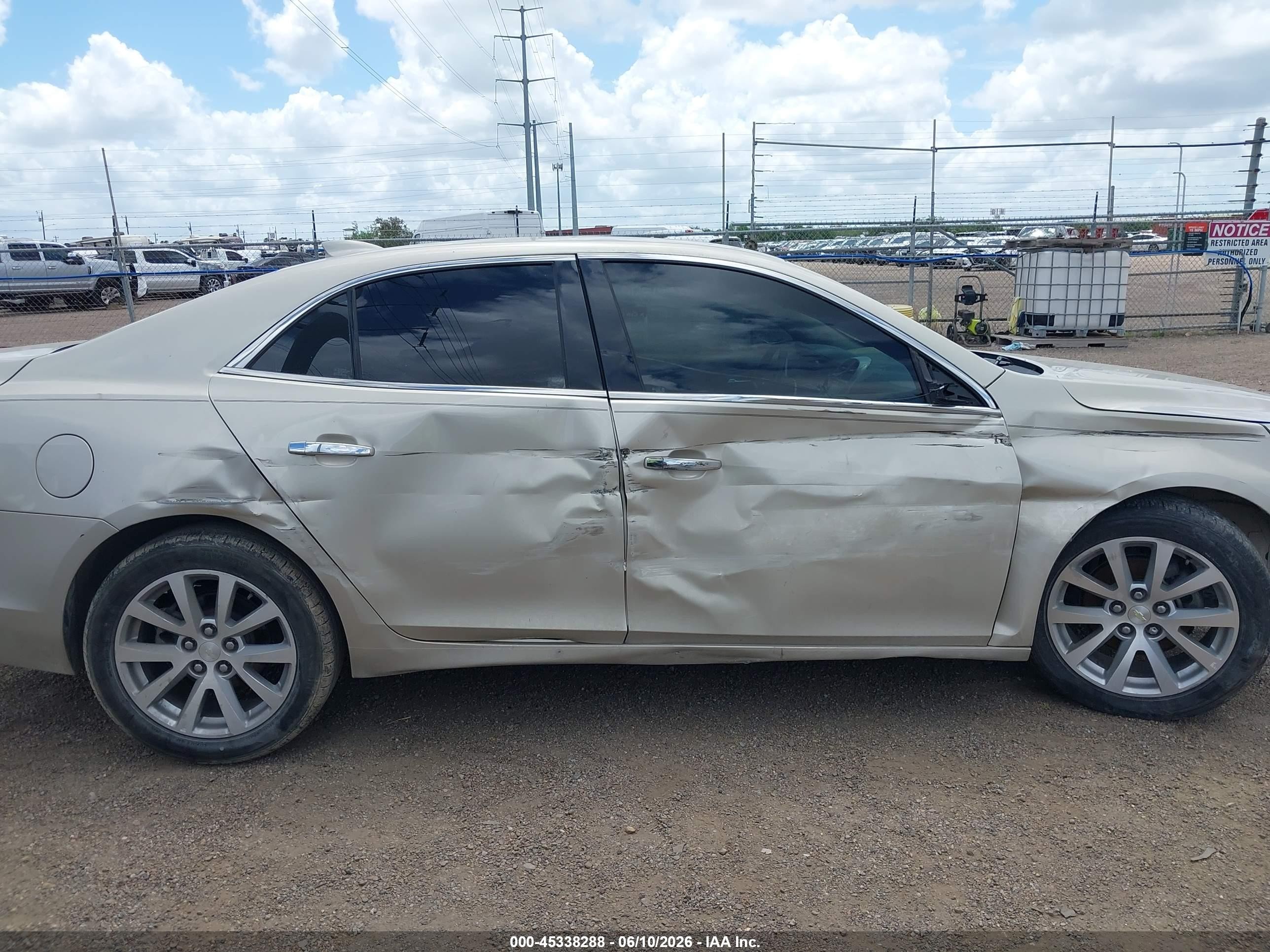 2015 Chevrolet Malibu 1lz Brown vin: 1G11F5SL0FF251736
