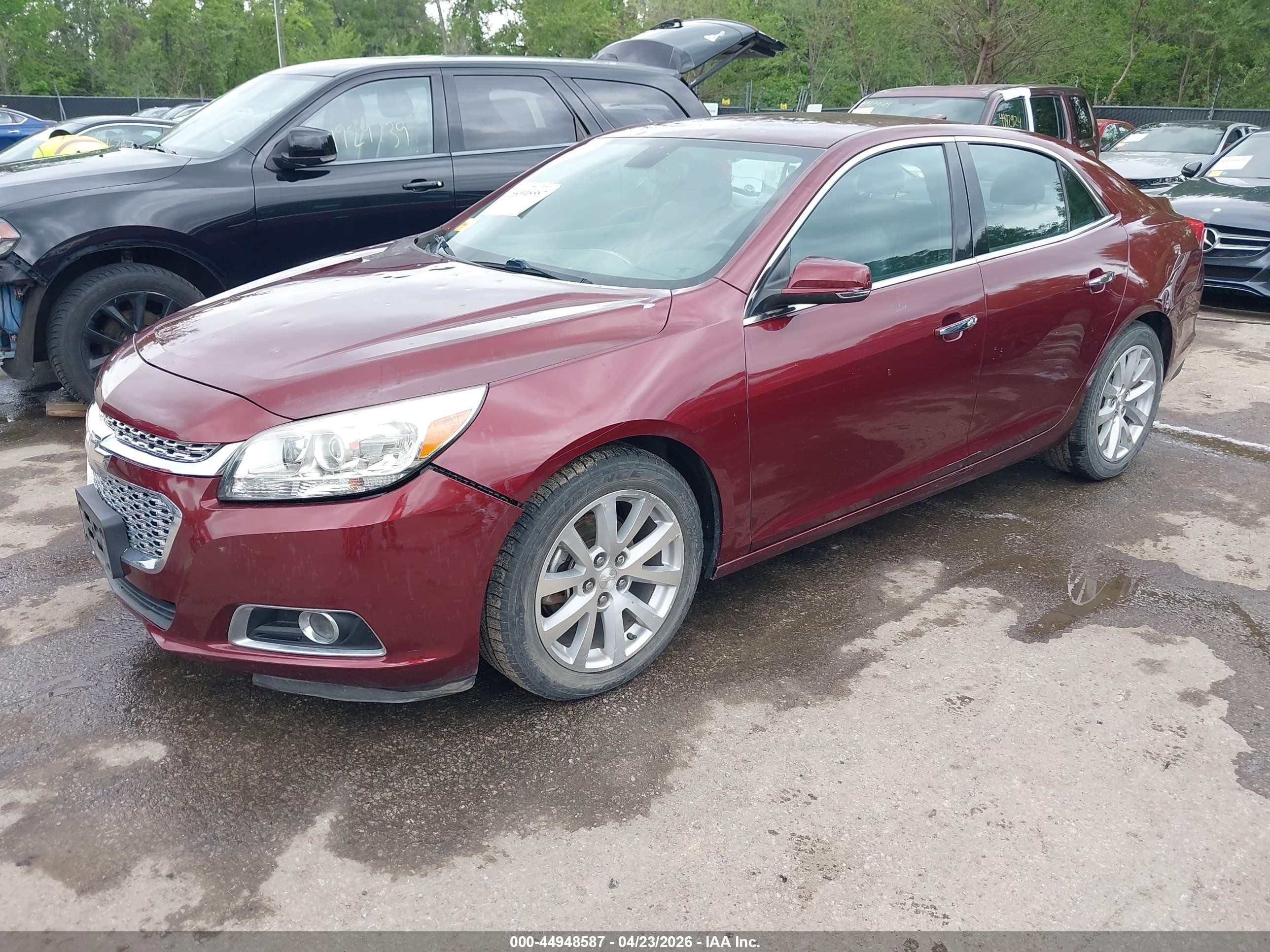 2015 Chevrolet Malibu 1lz Red vin: 1G11F5SL0FF267693