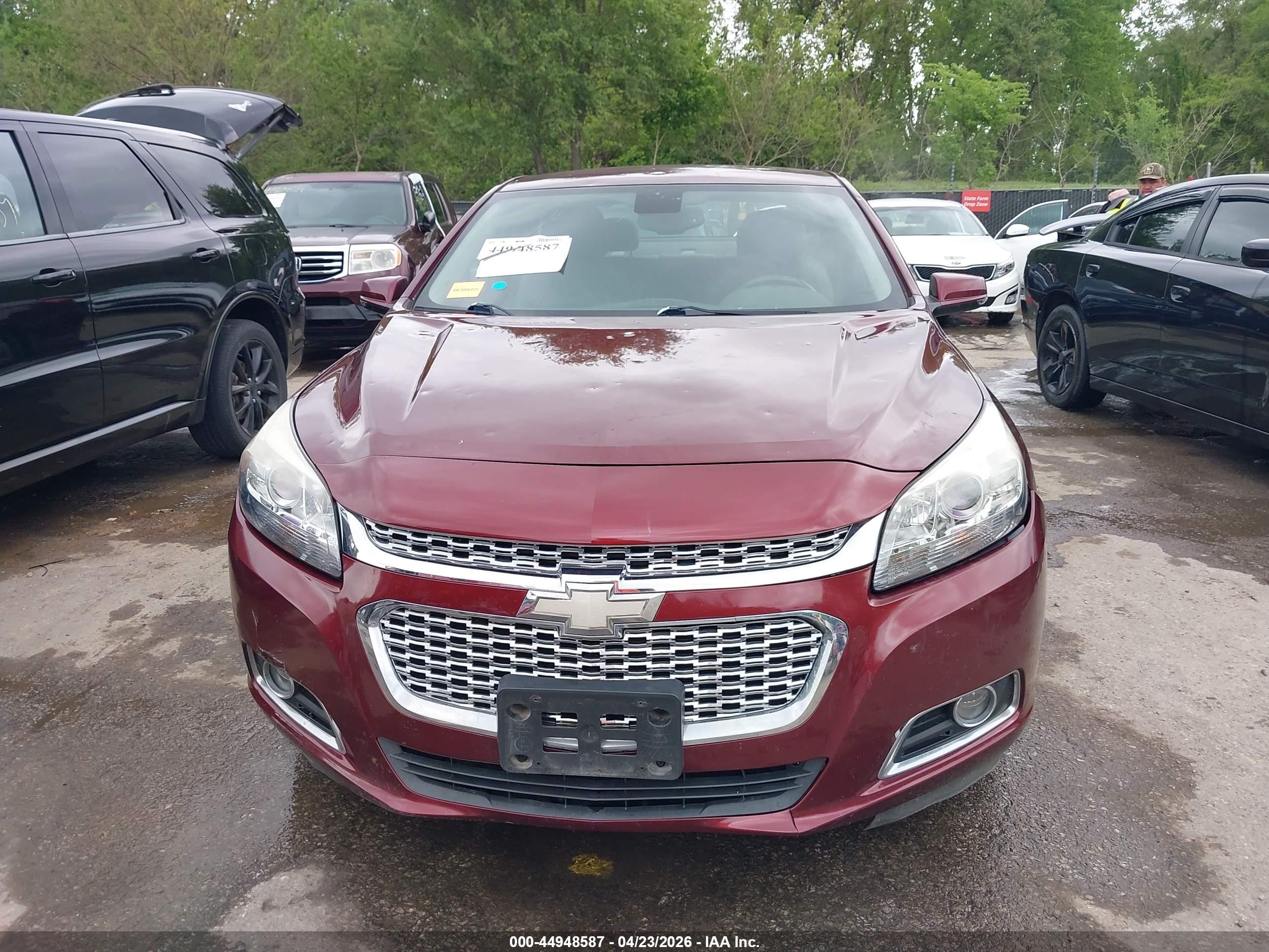2015 Chevrolet Malibu 1lz Red vin: 1G11F5SL0FF267693