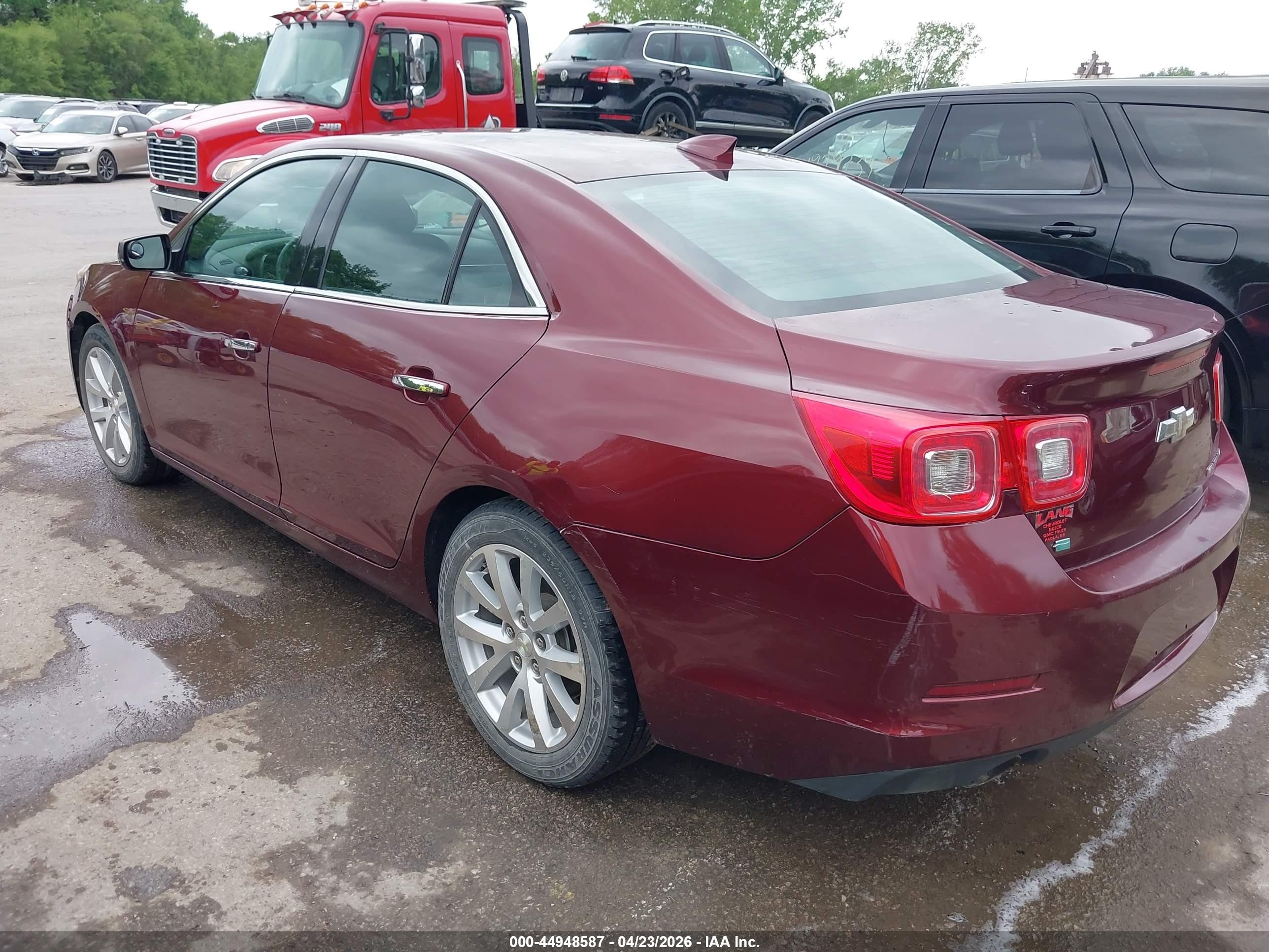 2015 Chevrolet Malibu 1lz Red vin: 1G11F5SL0FF267693