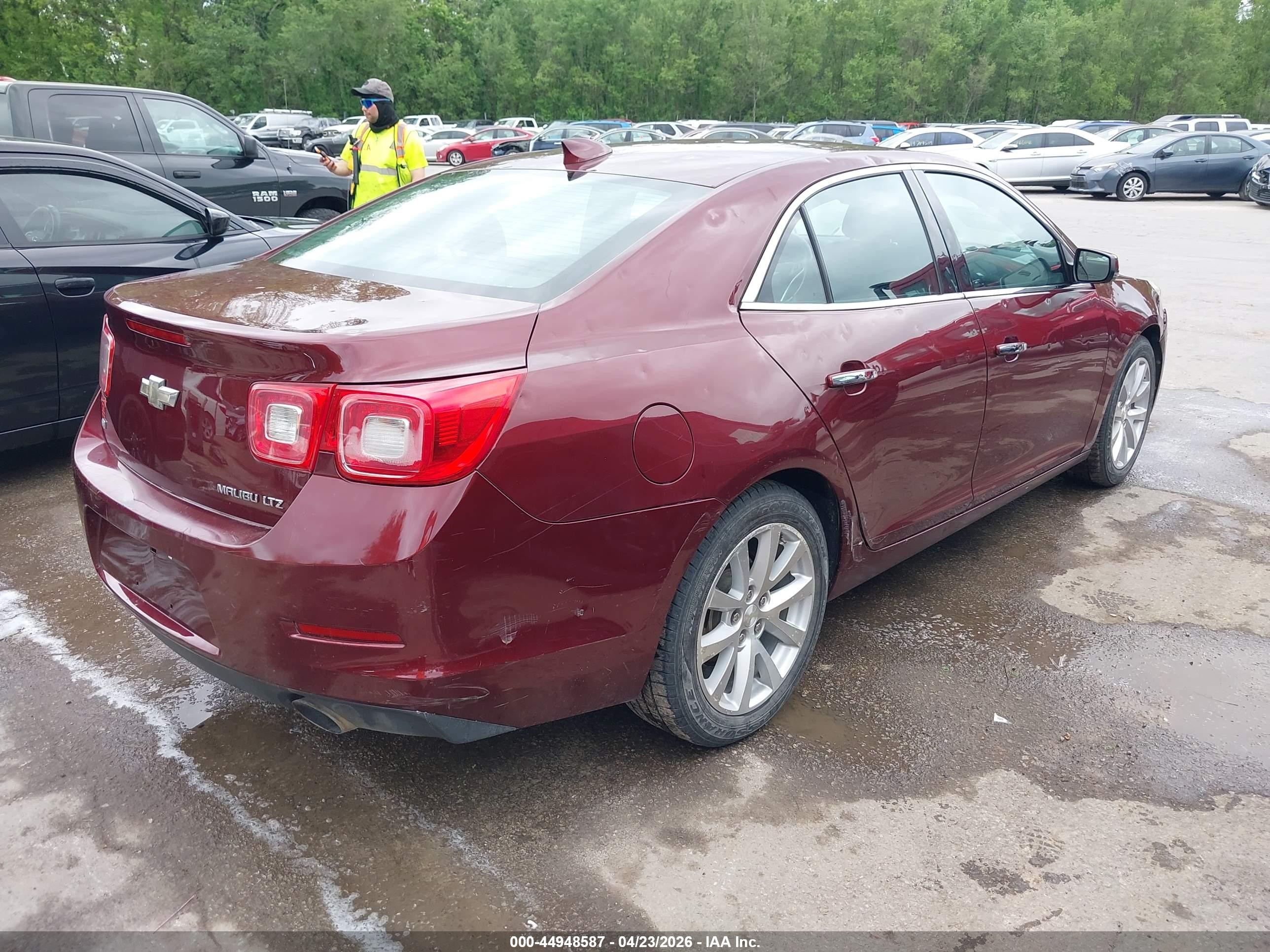 2015 Chevrolet Malibu 1lz Red vin: 1G11F5SL0FF267693