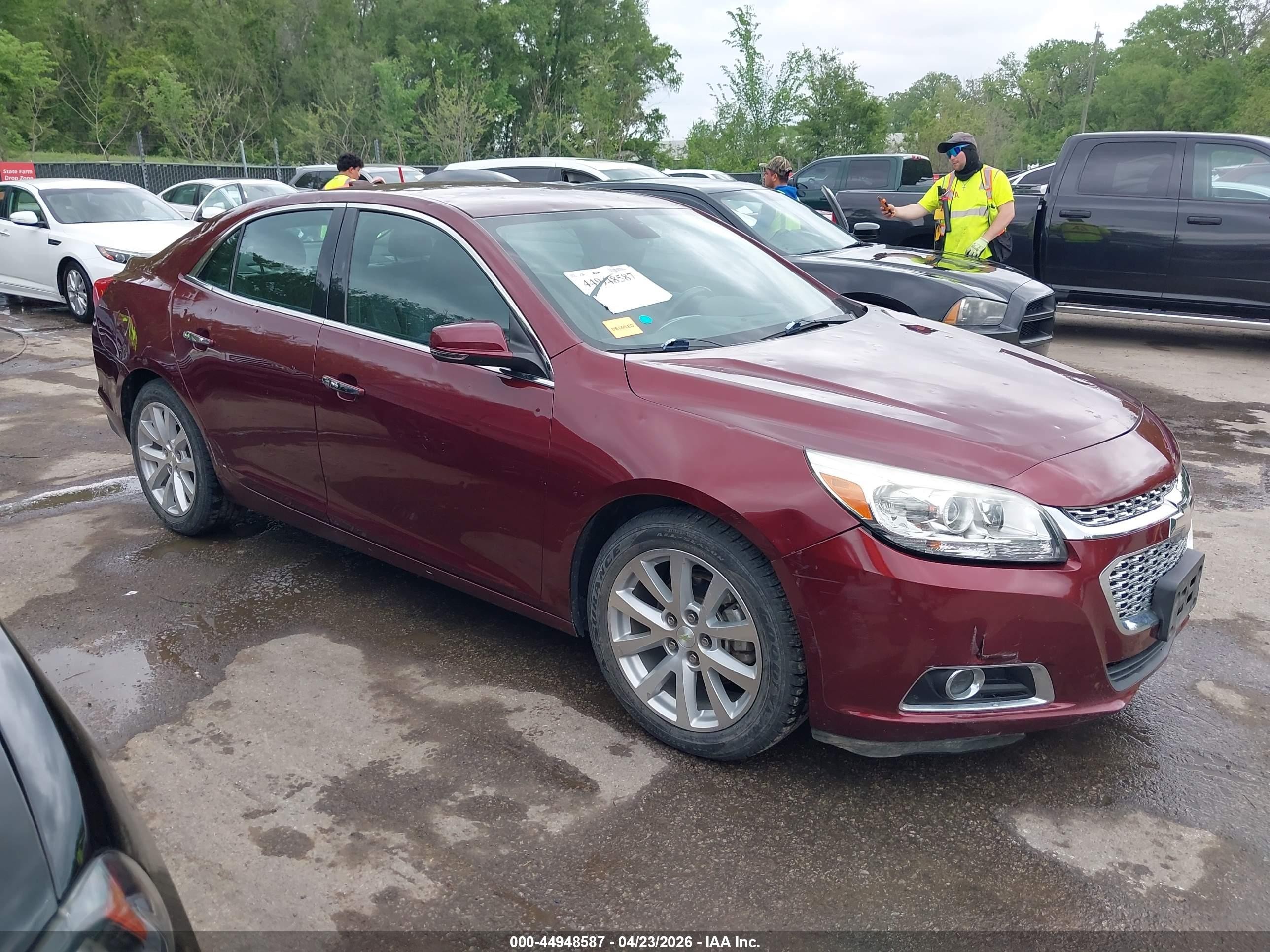 2015 Chevrolet Malibu 1lz Red vin: 1G11F5SL0FF267693
