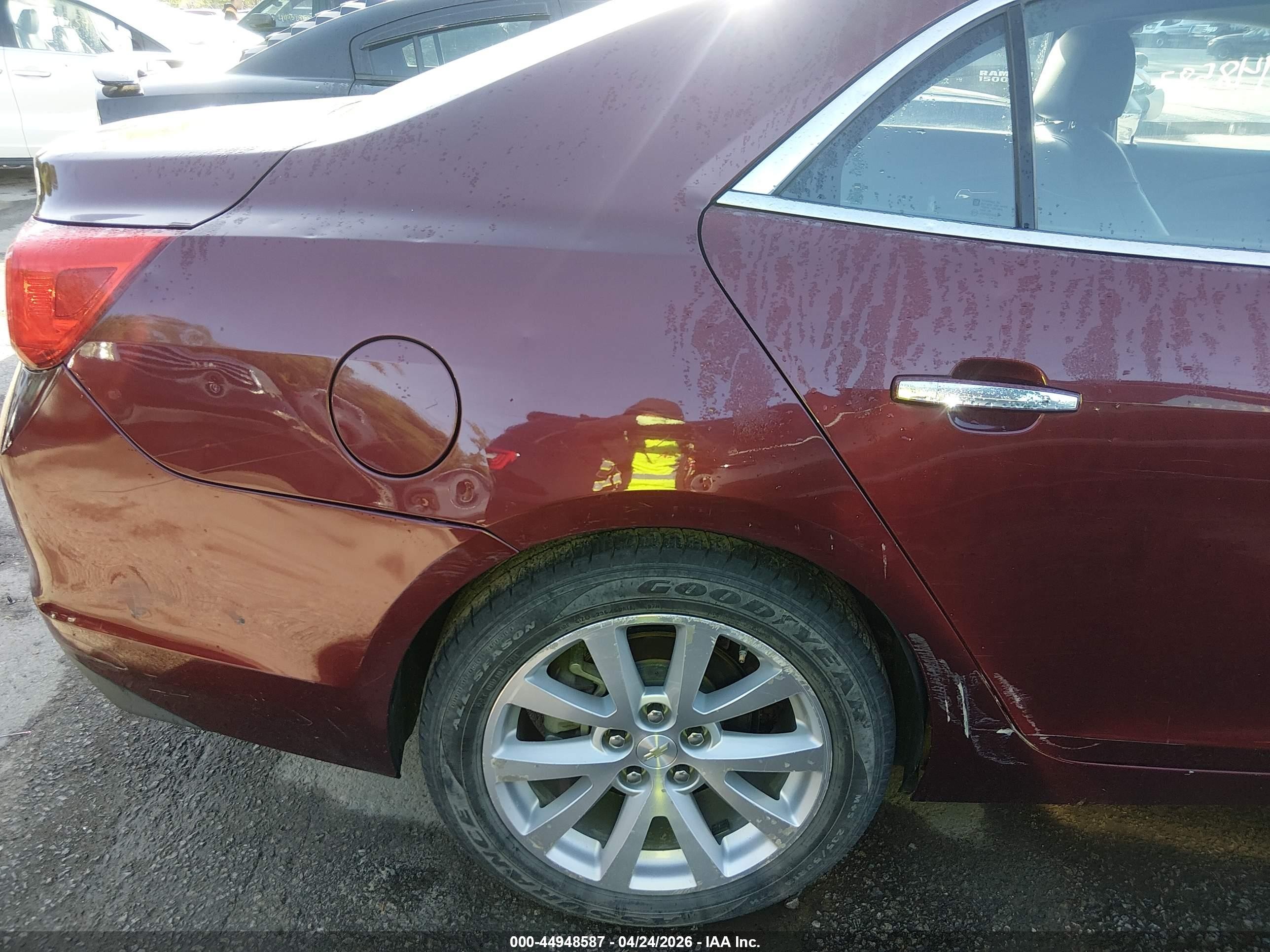 2015 Chevrolet Malibu 1lz Red vin: 1G11F5SL0FF267693