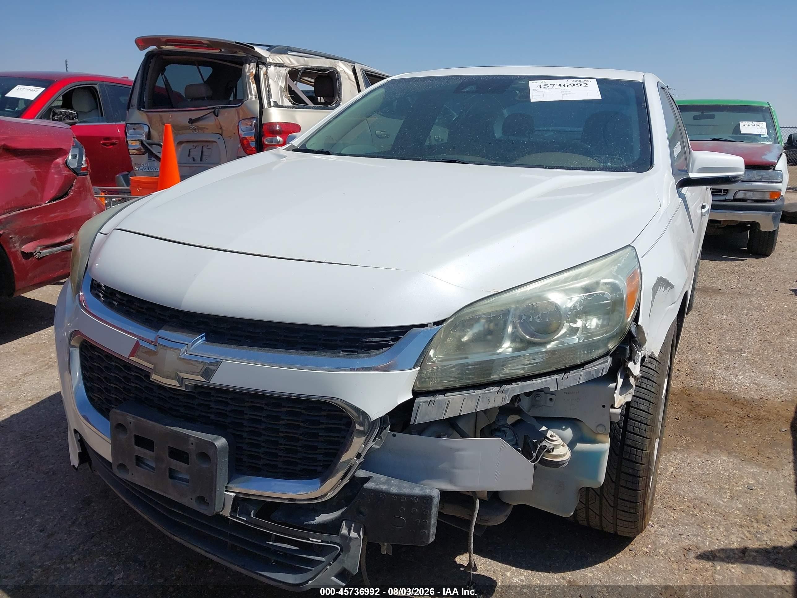2015 Chevrolet Malibu 1lz White vin: 1G11F5SL1FF185424