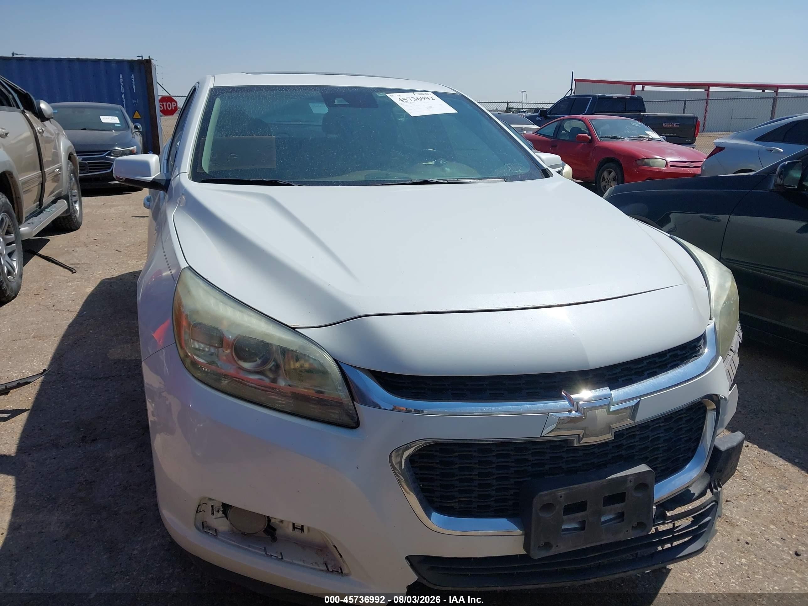 2015 Chevrolet Malibu 1lz White vin: 1G11F5SL1FF185424