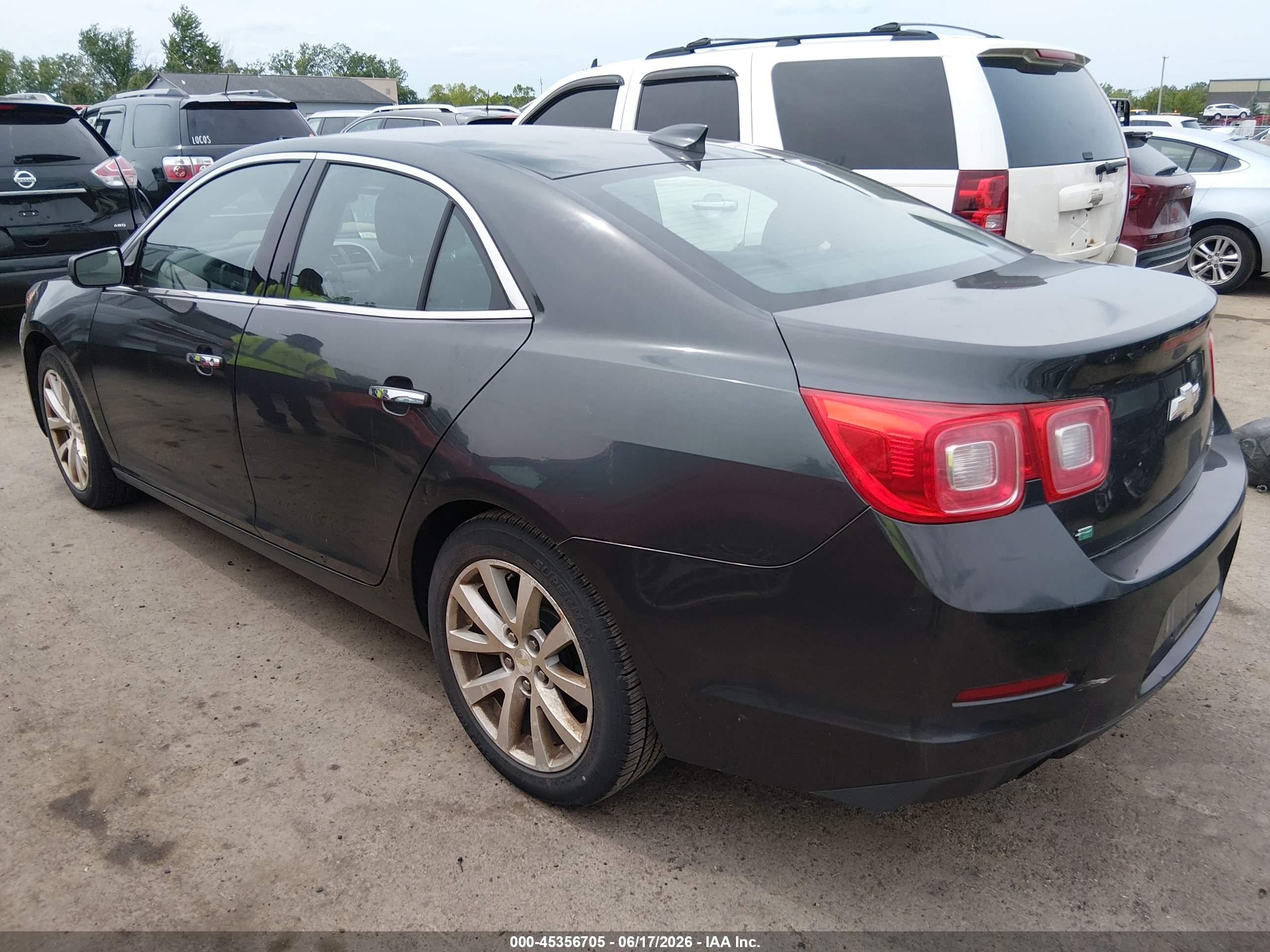 2015 Chevrolet Malibu 1lz Gray vin: 1G11F5SL2FF126253