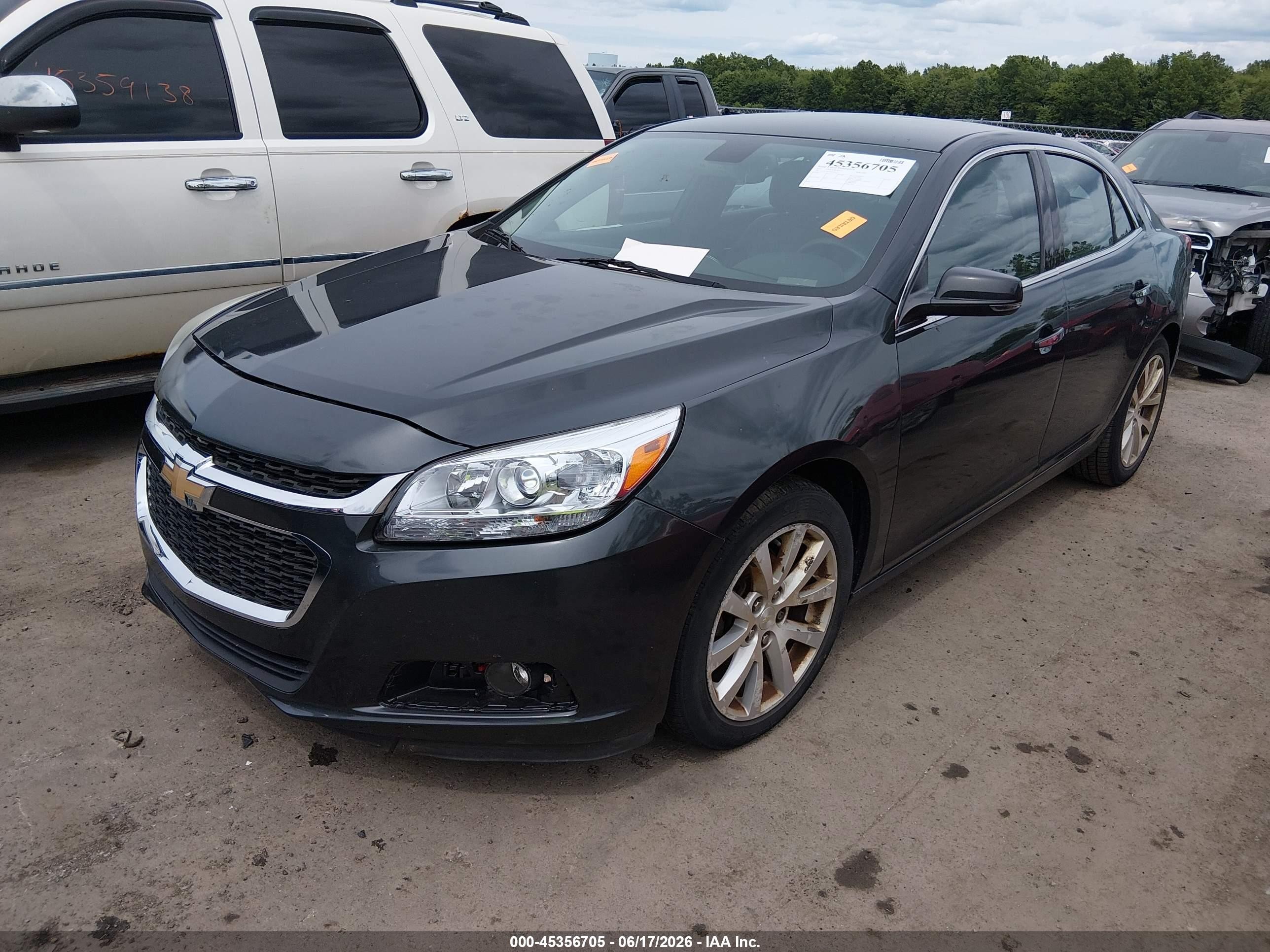 2015 Chevrolet Malibu 1lz Gray vin: 1G11F5SL2FF126253