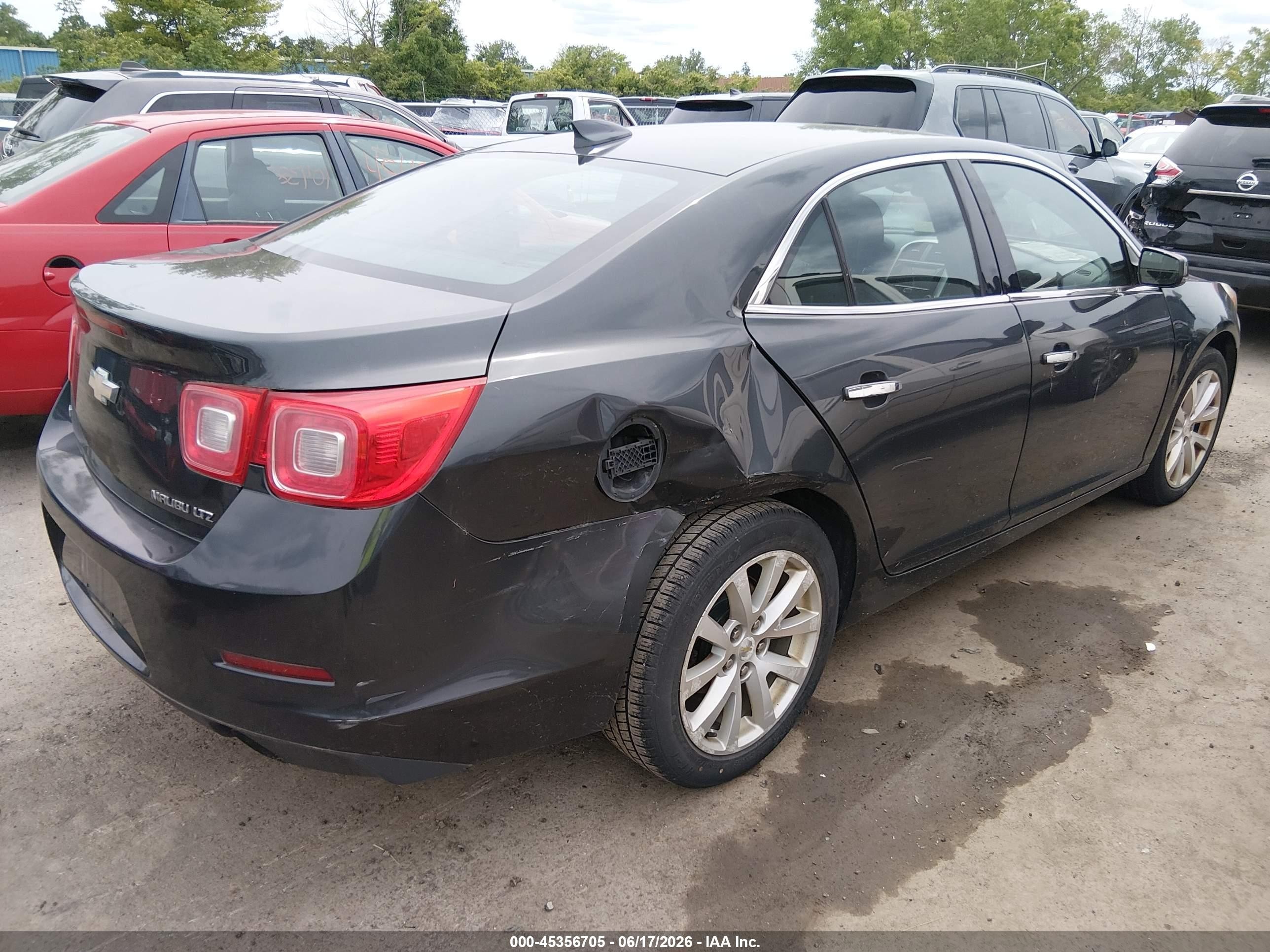 2015 Chevrolet Malibu 1lz Gray vin: 1G11F5SL2FF126253