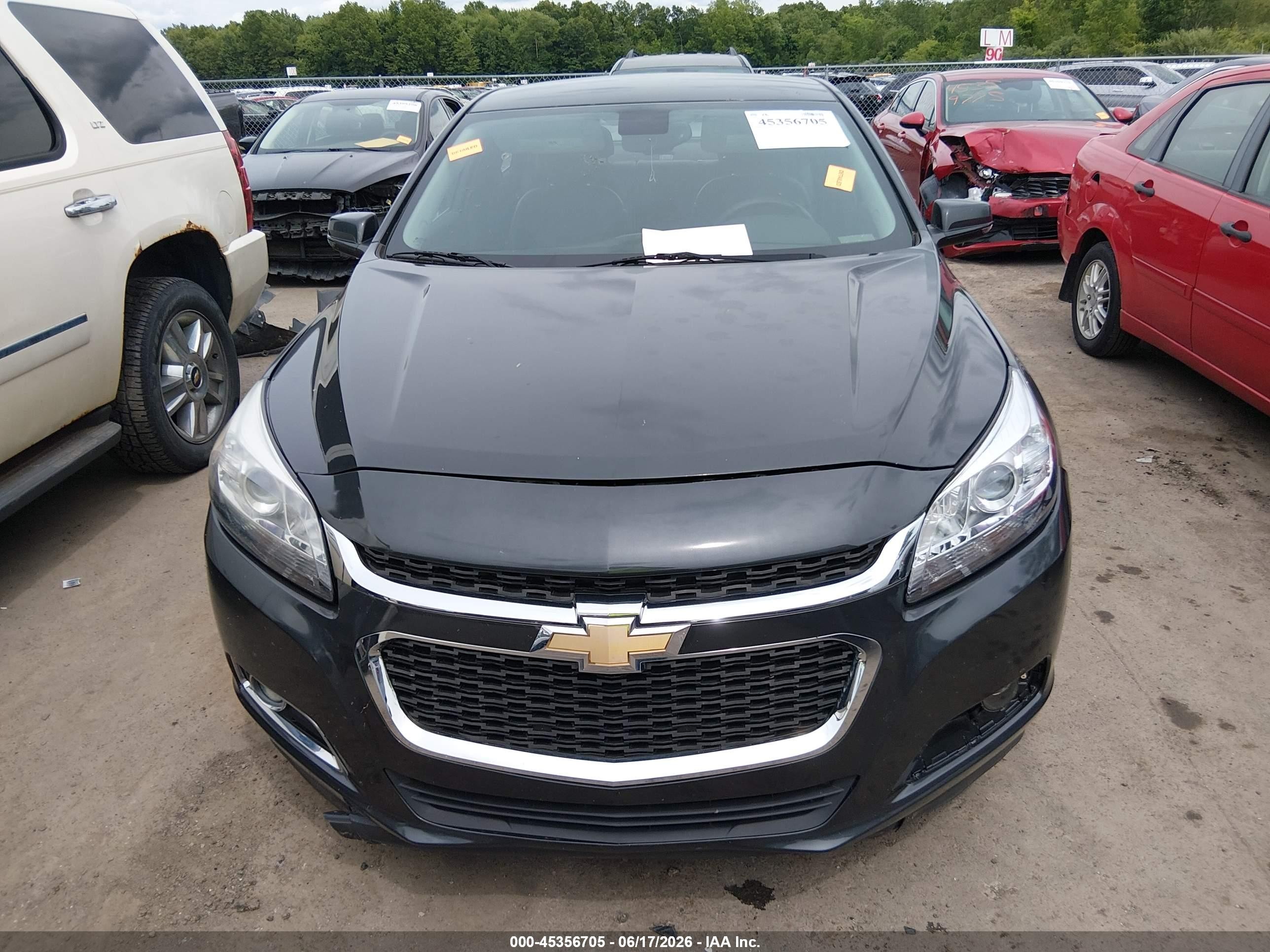 2015 Chevrolet Malibu 1lz Gray vin: 1G11F5SL2FF126253