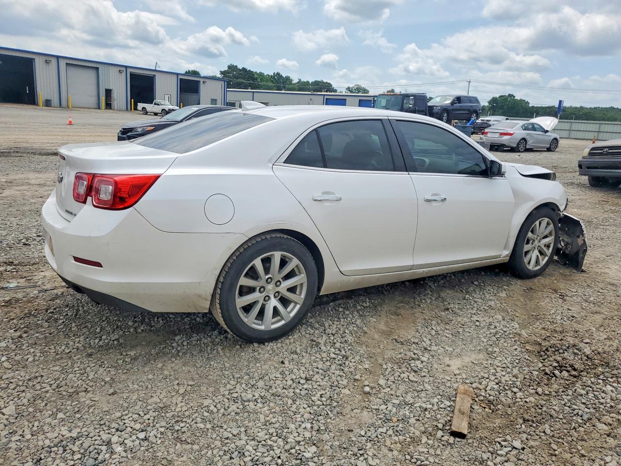 2015 Chevrolet Malibu Ltz White vin: 1G11F5SL2FF179275