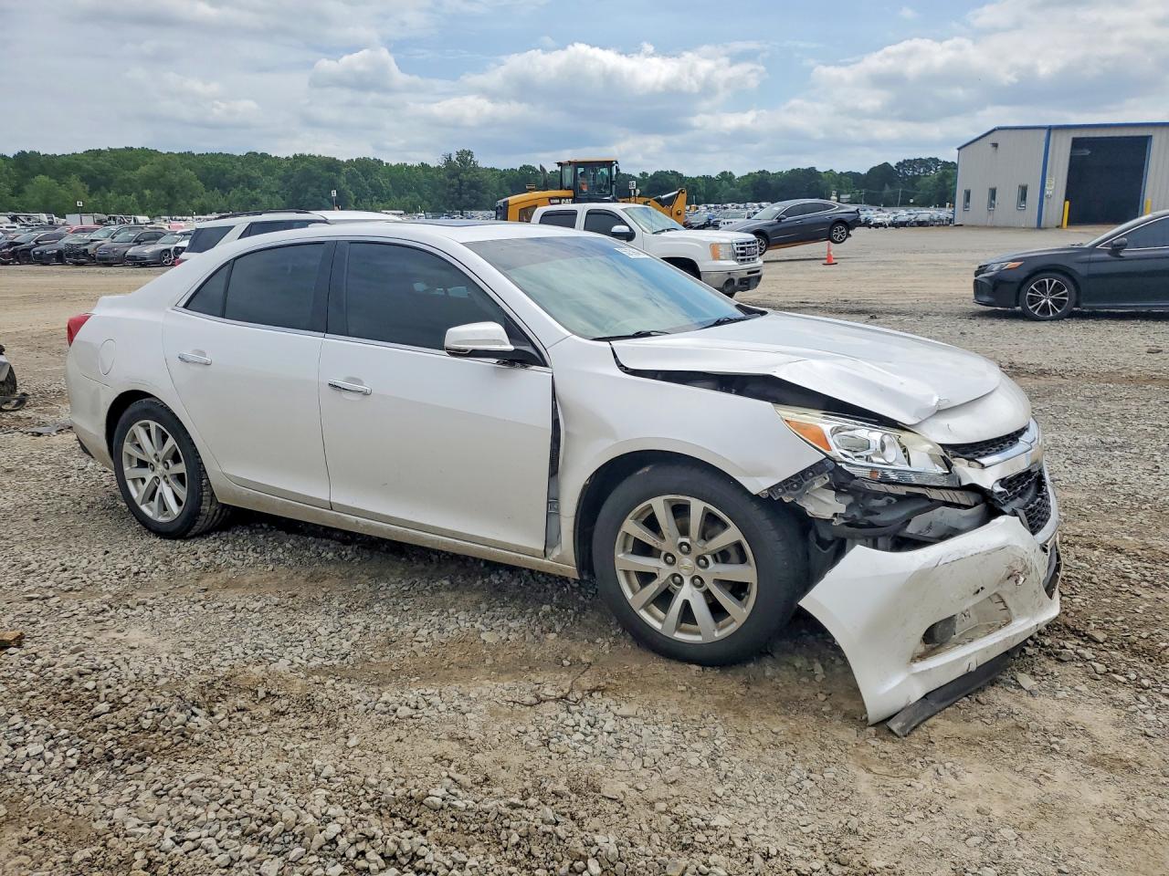 2015 Chevrolet Malibu Ltz White vin: 1G11F5SL2FF179275