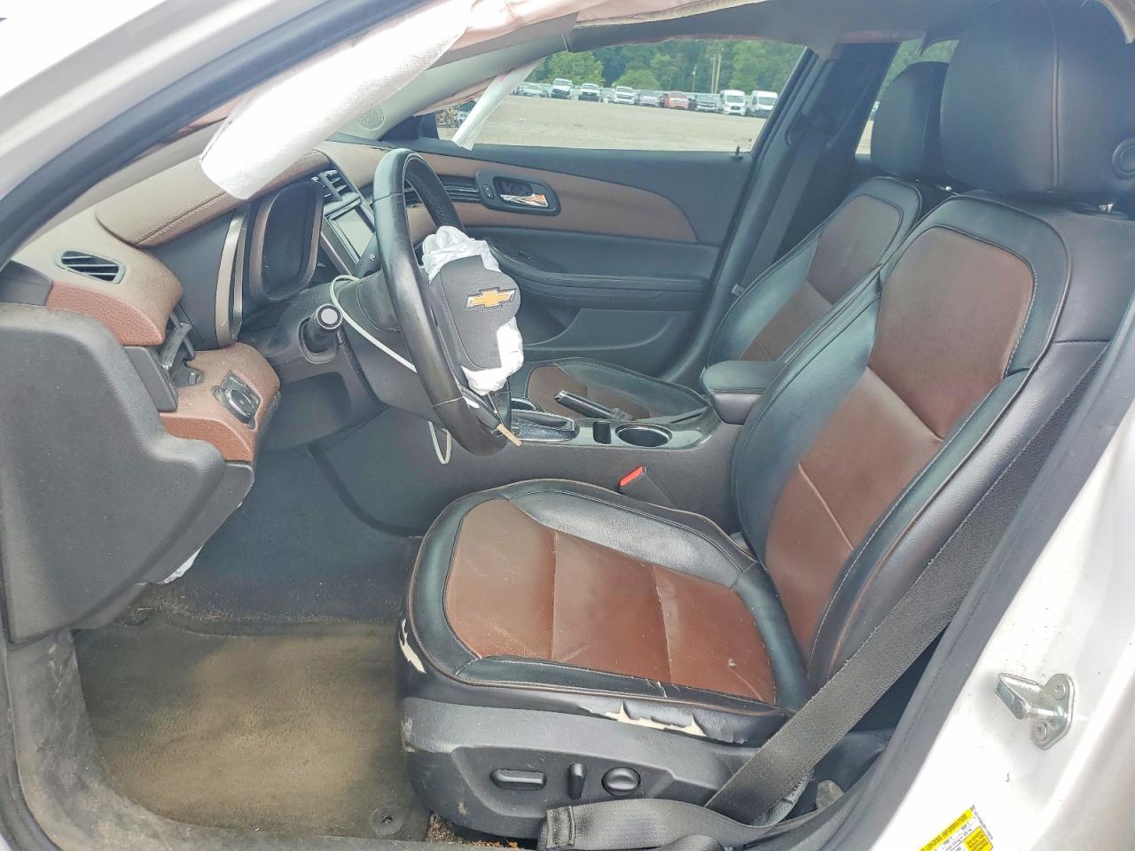 2015 Chevrolet Malibu Ltz White vin: 1G11F5SL2FF179275