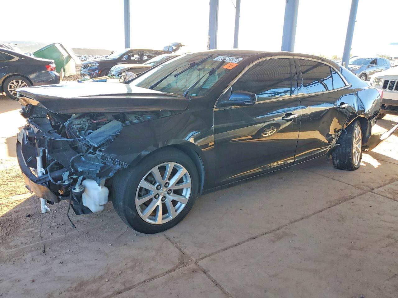 2015 Chevrolet Malibu Ltz Black vin: 1G11F5SL2FF337792