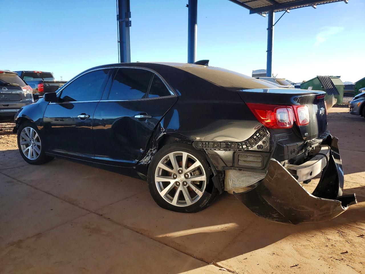 2015 Chevrolet Malibu Ltz Black vin: 1G11F5SL2FF337792