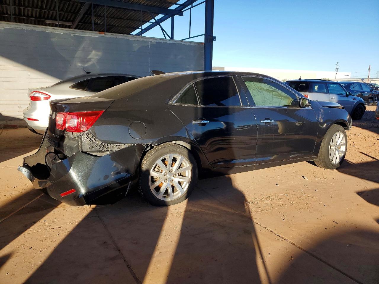 2015 Chevrolet Malibu Ltz Black vin: 1G11F5SL2FF337792