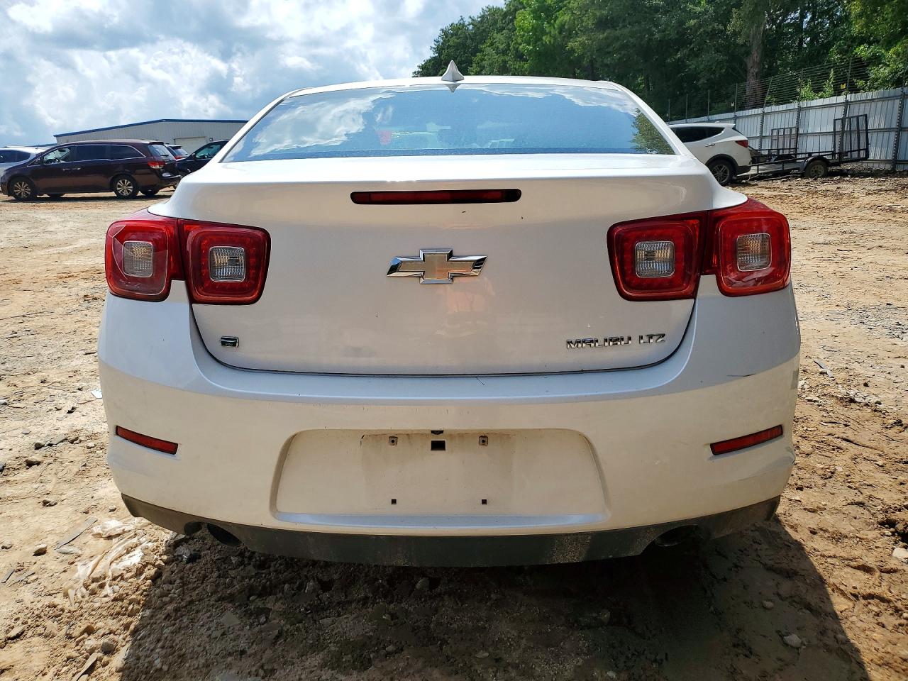 2015 Chevrolet Malibu Ltz White vin: 1G11F5SL3FF119800