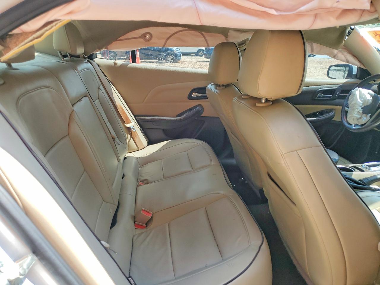 2015 Chevrolet Malibu Ltz White vin: 1G11F5SL3FF119800